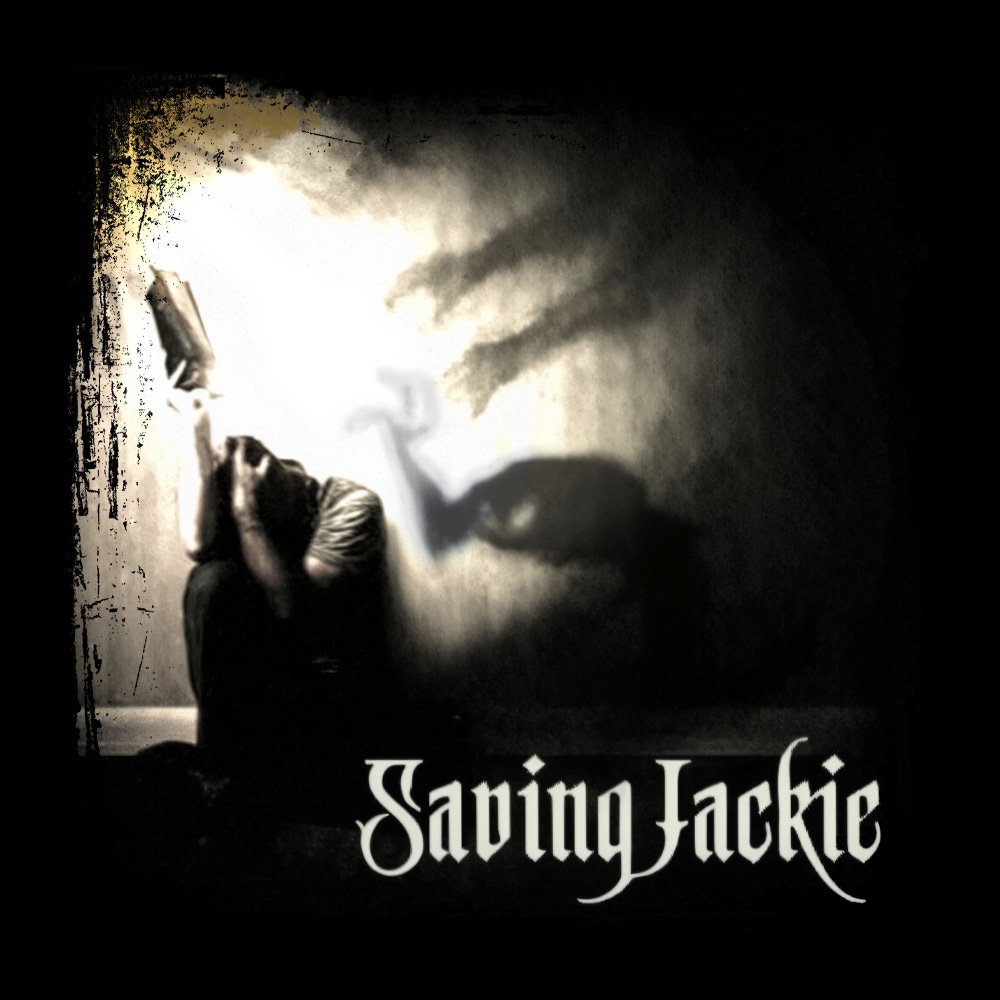 Saving Jackie Cover - Black Denim Printed Patches (2 sizes)