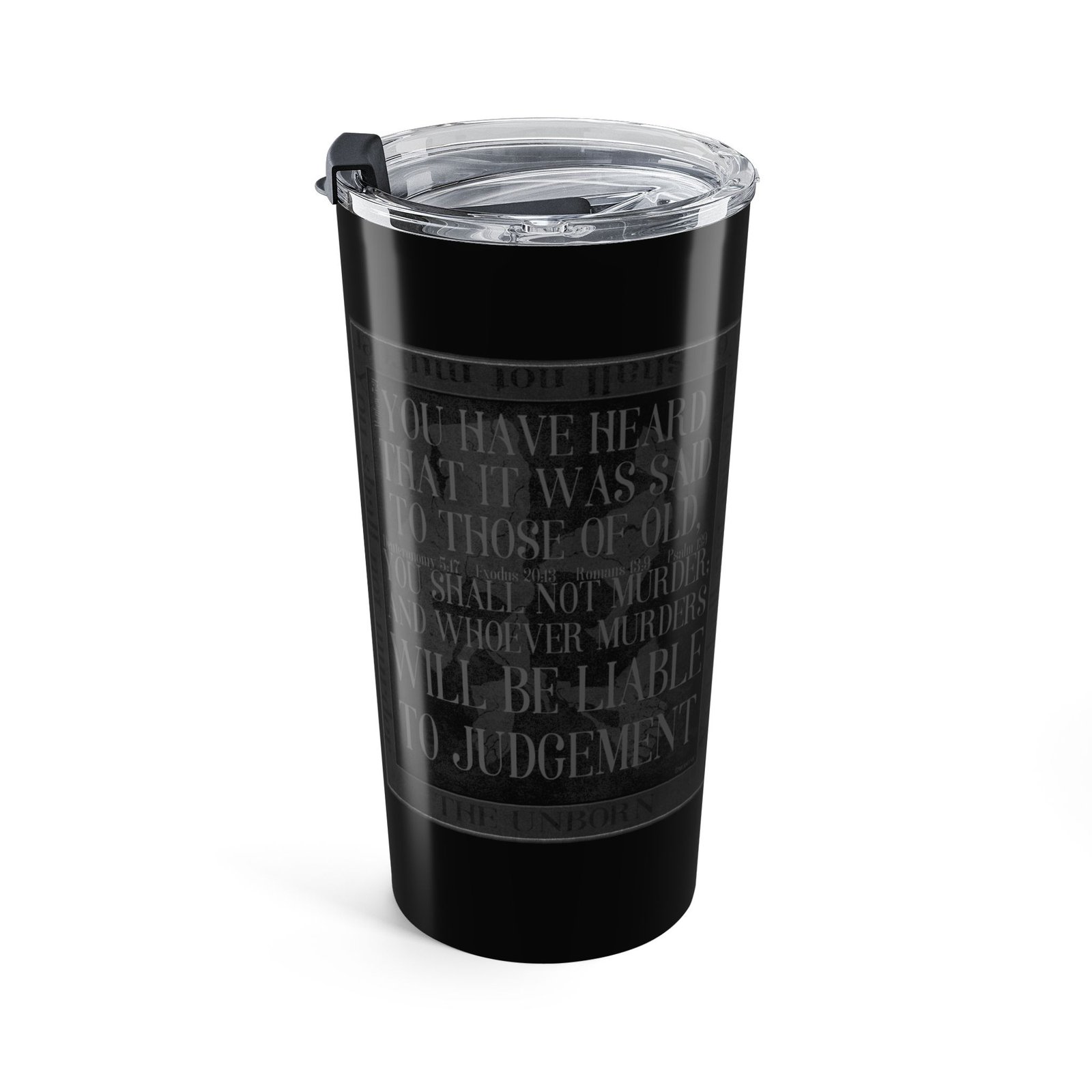 Messianic - The Unborn 20oz Stainless Steel Tumbler - Image 4