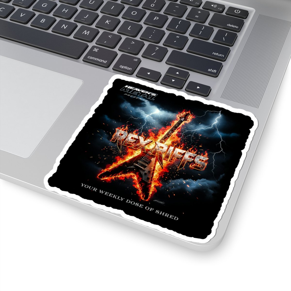 Heaven's Metal Presents Rex Riffs Die Cut Sticker Set - Image 11