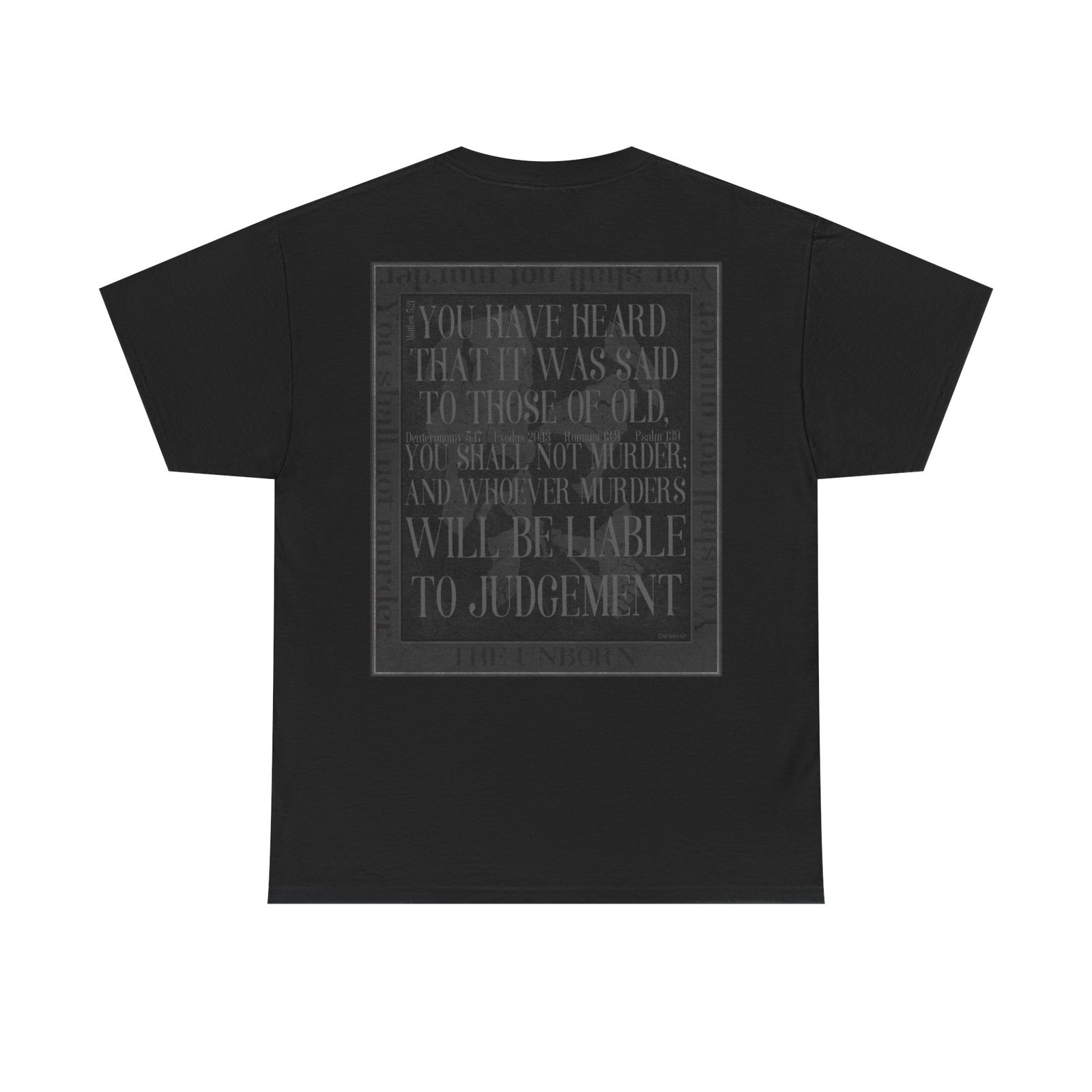 Messianic - The Unborn Short Sleeve T-shirt (2-Sided) - Image 2
