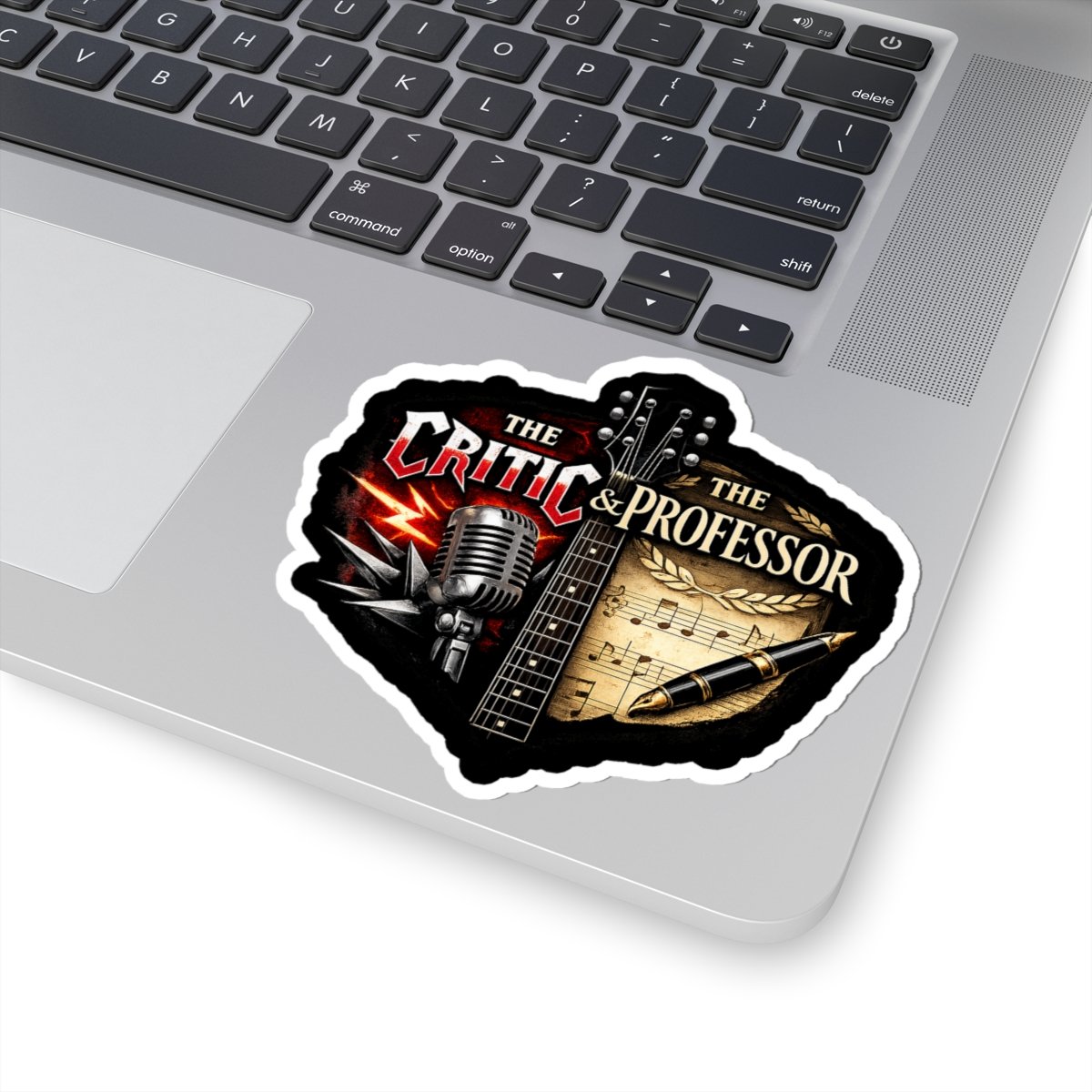 Heaven's Metal Presents The Critic And The Professor Die Cut Sticker Set - Image 11