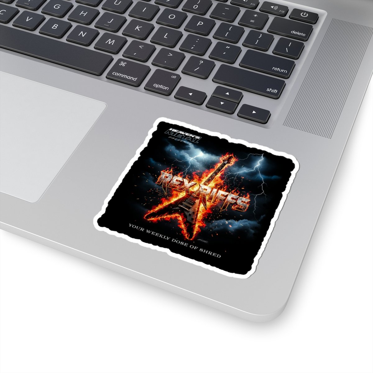 Heaven's Metal Presents Rex Riffs Die Cut Sticker Set - Image 8