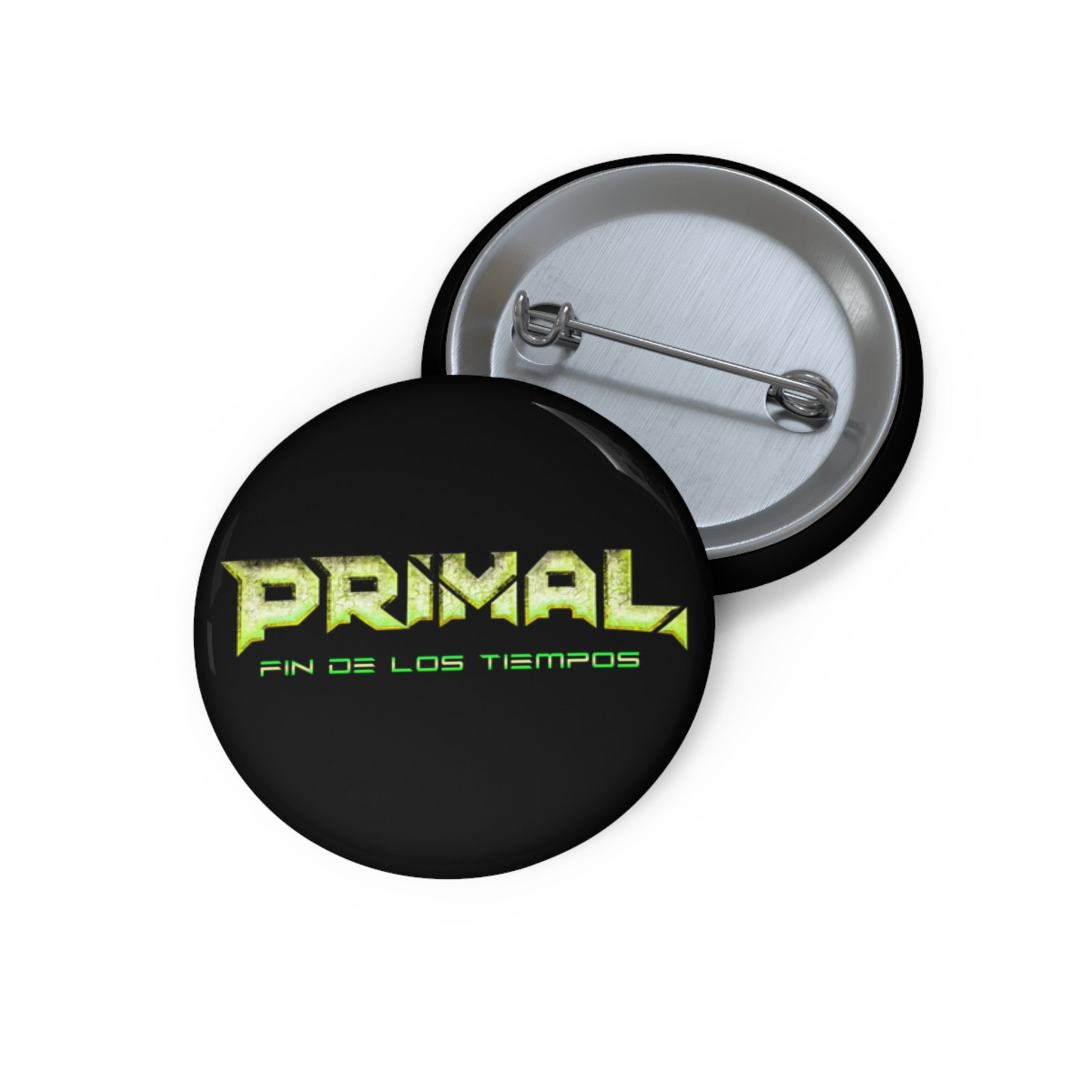 Primal - Fin De Los Tiempos Logo Pin Buttons