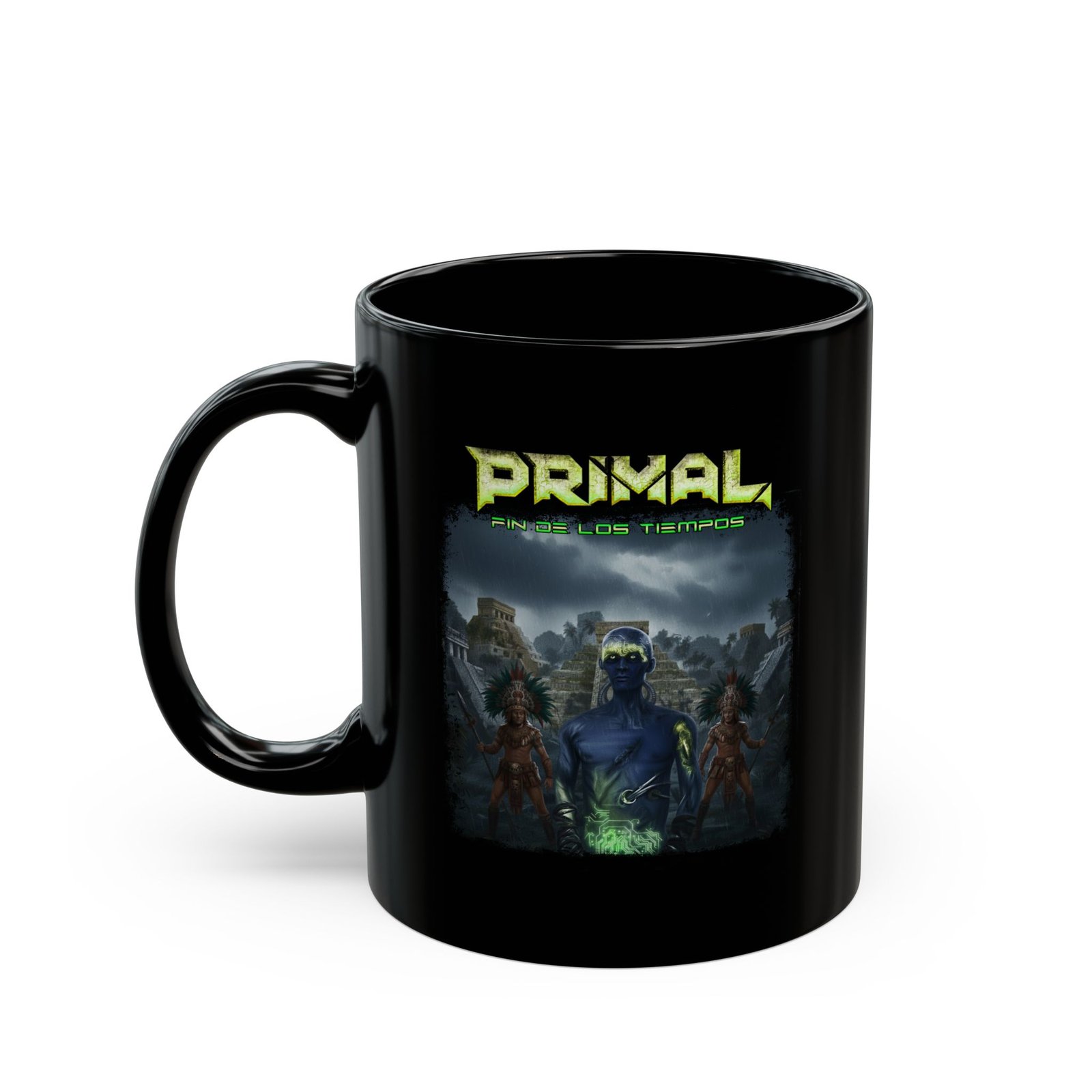 Primal - Fin De Los Tiempos 11oz Black Mugs