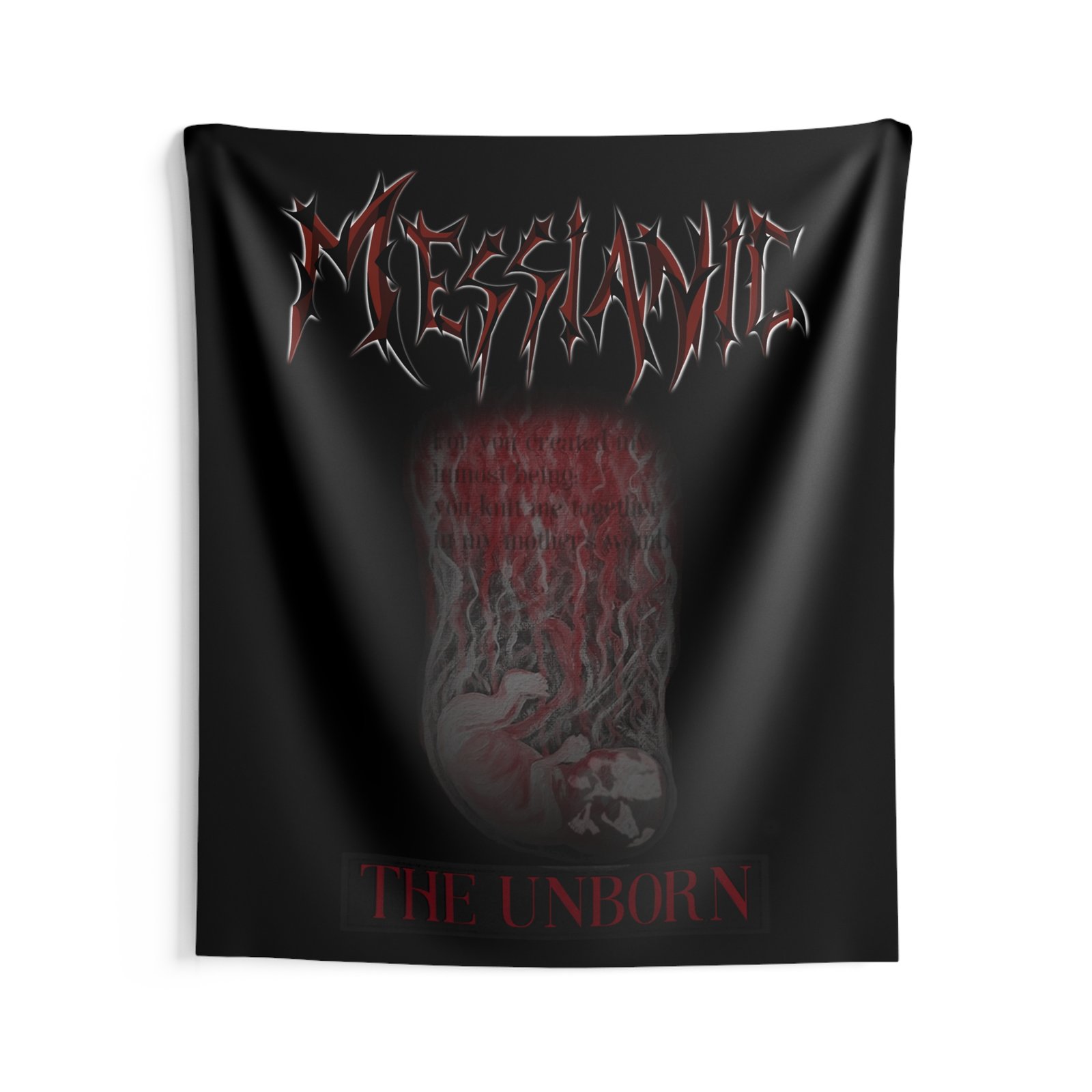 Messianic - The Unborn Indoor Wall Tapestries