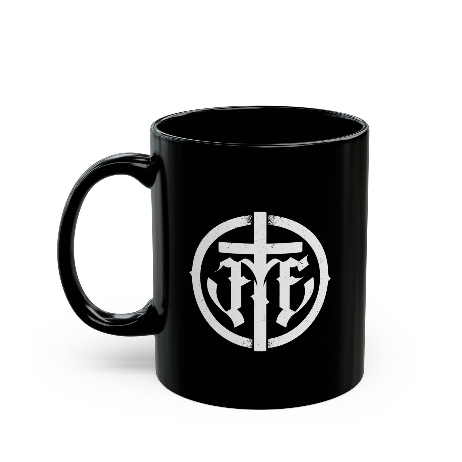 Metal For Emmanuel Emblem 11oz Black Mugs