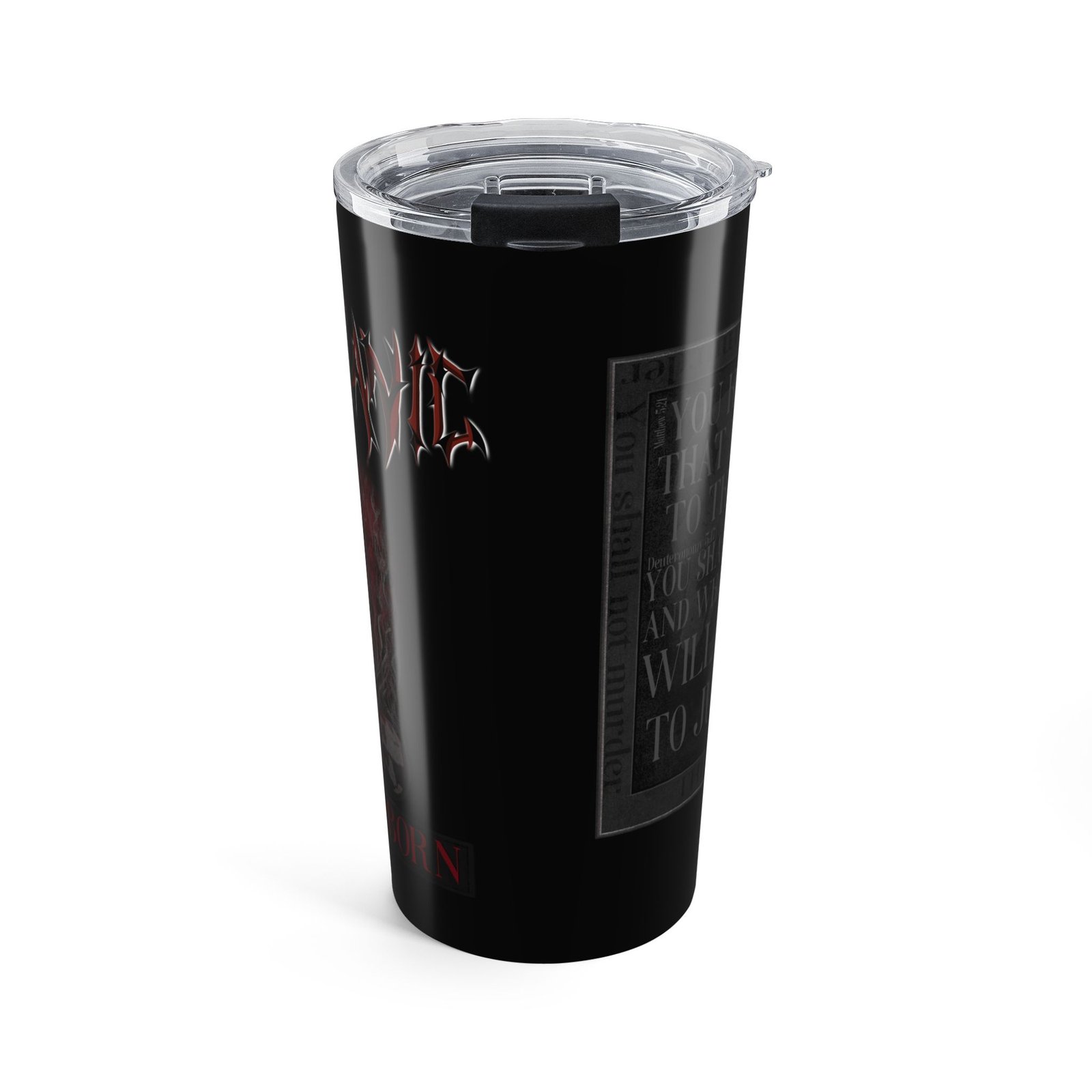 Messianic - The Unborn 20oz Stainless Steel Tumbler - Image 2