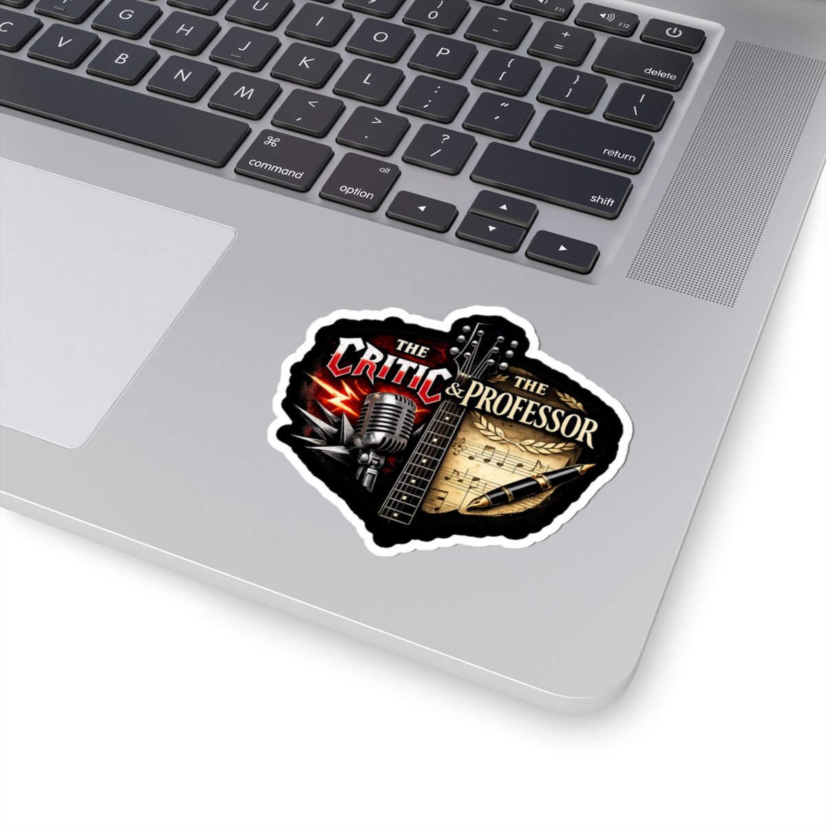 Heaven's Metal Presents The Critic And The Professor Die Cut Sticker Set - Image 8