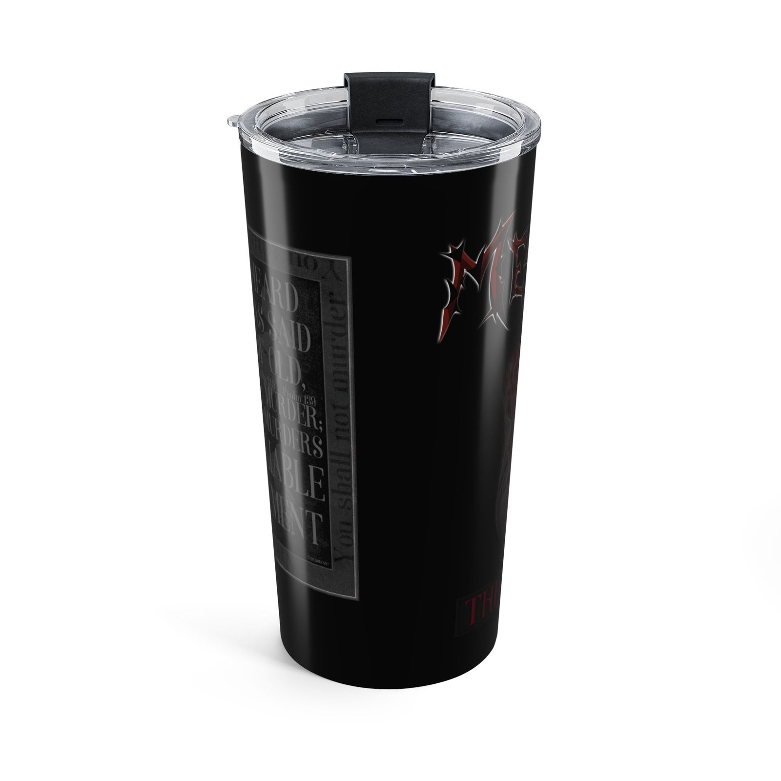 Messianic - The Unborn 20oz Stainless Steel Tumbler - Image 3