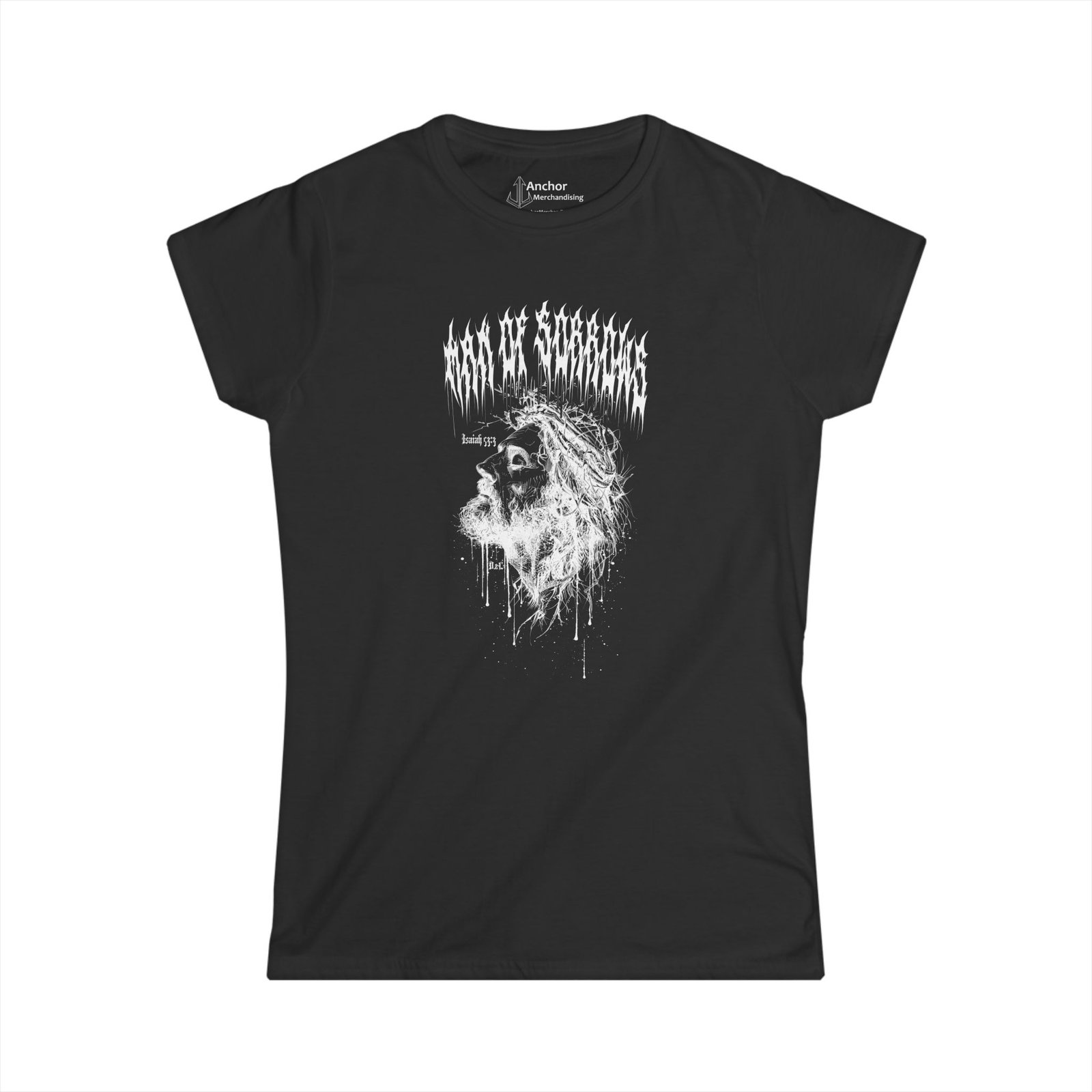Deathcore2lifecore - Man Of Sorrows Women's Short Sleeve T-shirt