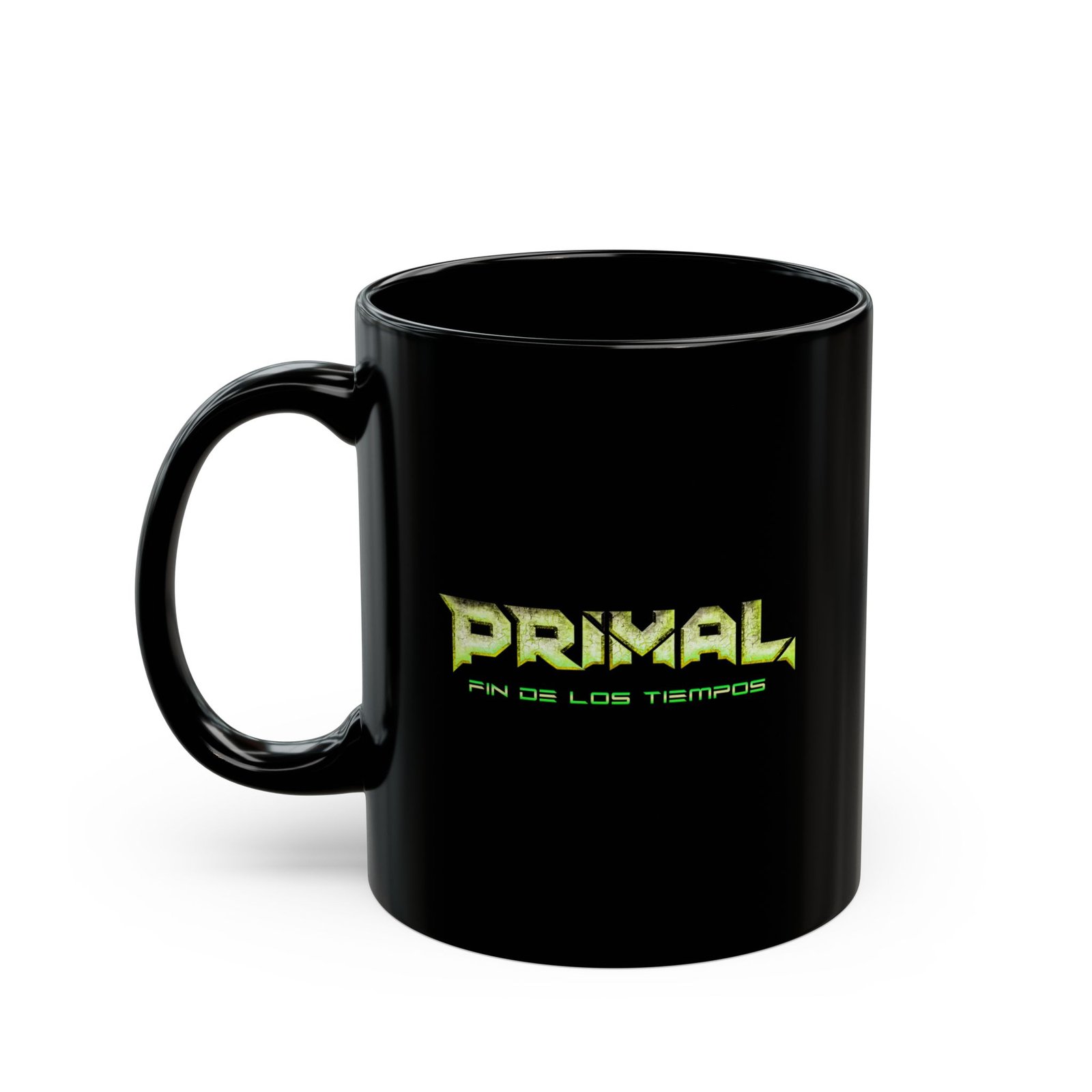 Primal - Fin De Los Tiempos Logo 11oz Black Mugs