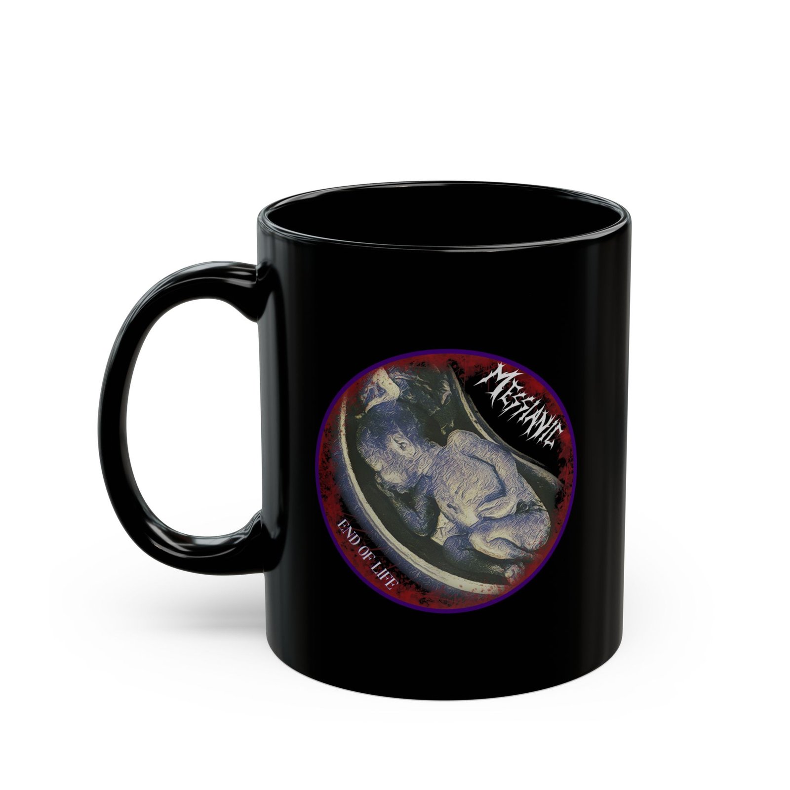 Messianic - End Of Life 11oz Black Mugs