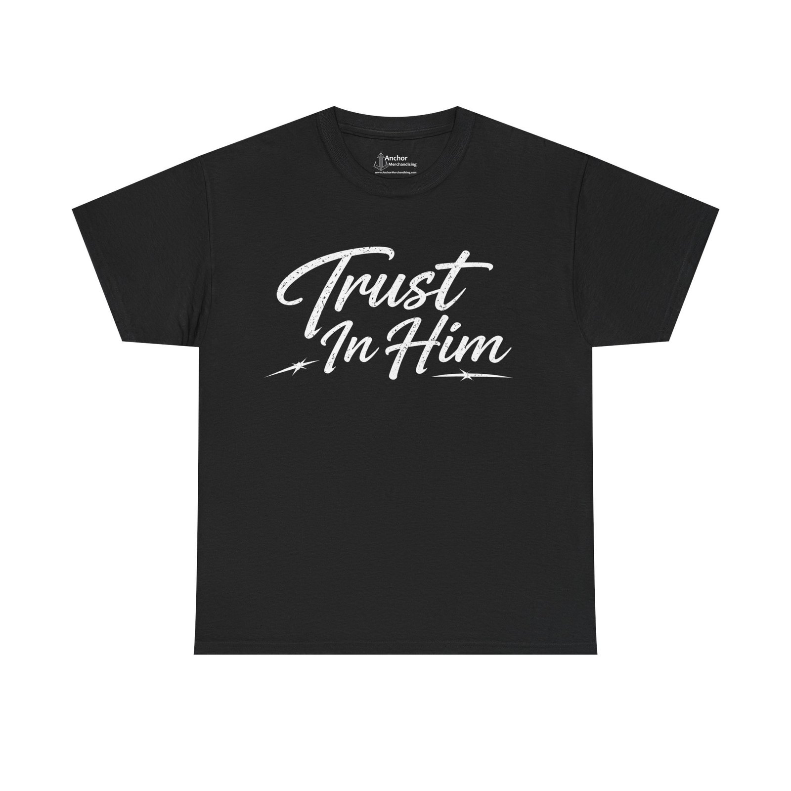 Peter118 - Trust In Him Short Sleeve T-shirt (2-Sided)