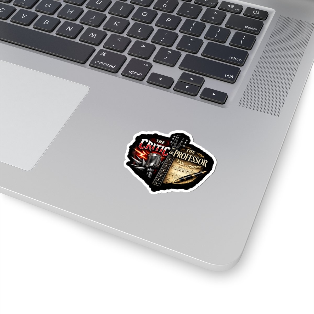 Heaven's Metal Presents The Critic And The Professor Die Cut Sticker Set - Image 5