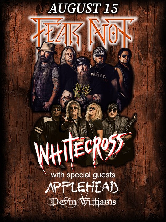 Devin Williams Live at the Fear Not Album Release Concert with special guests Whitecross, Applehead