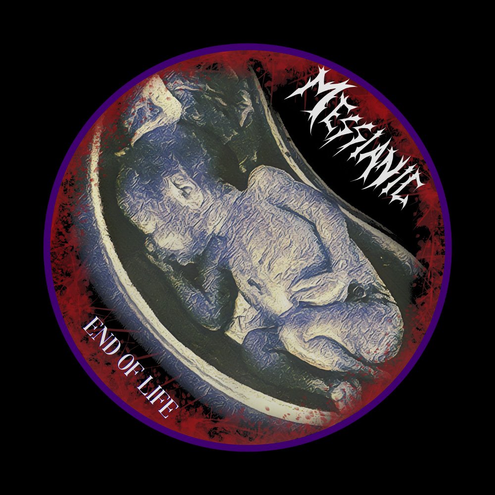 Messianic - End Of Life - Black Denim Printed Patches (2 sizes)