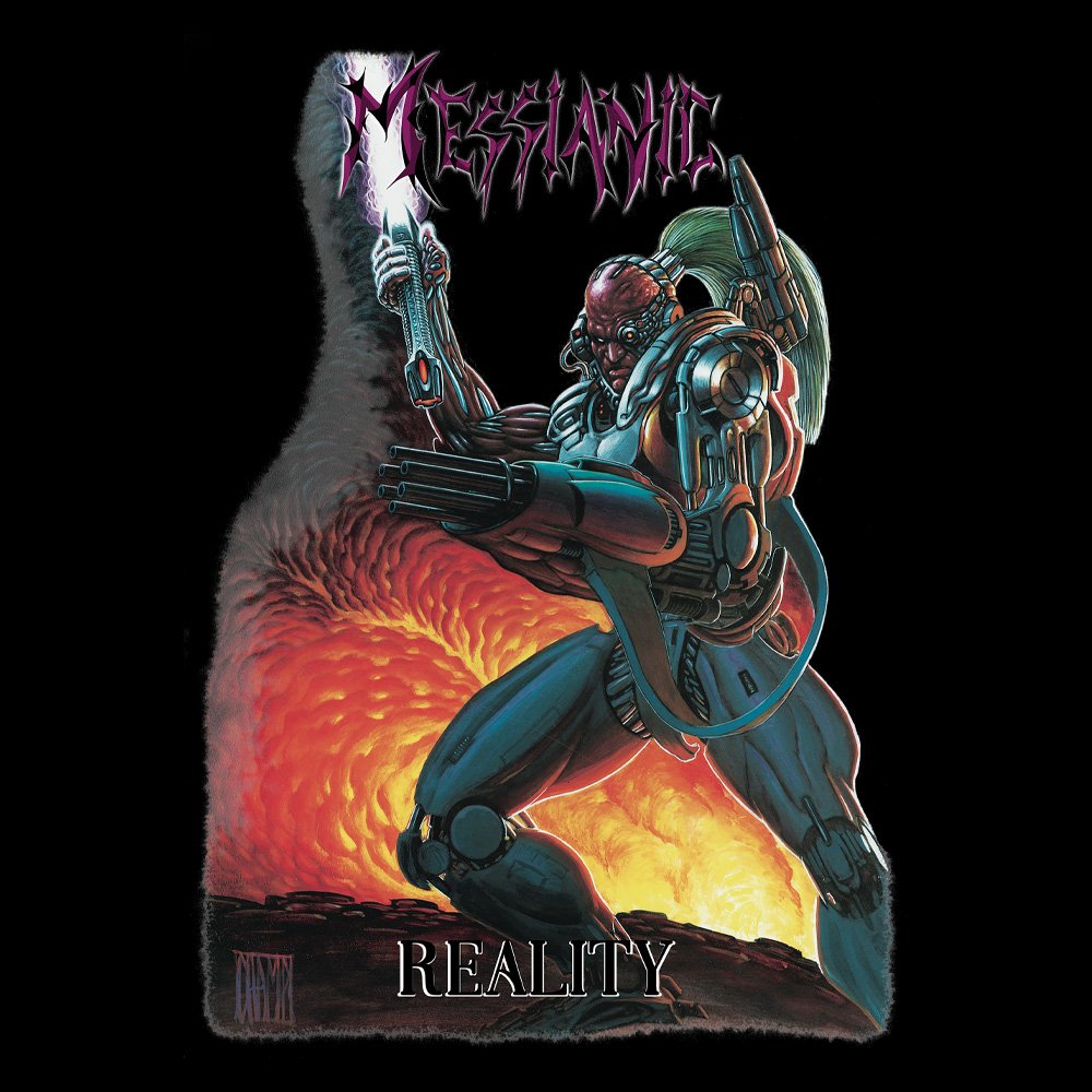 Messianic - Reality - Black Denim Printed Patches (2 sizes)