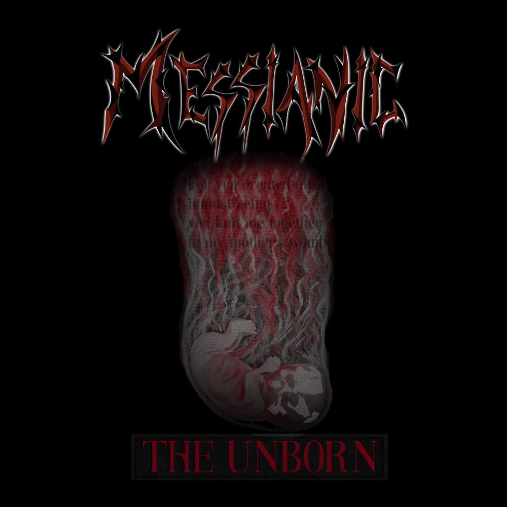 Messianic - The Unborn - Black Denim Printed Patches (2 sizes)