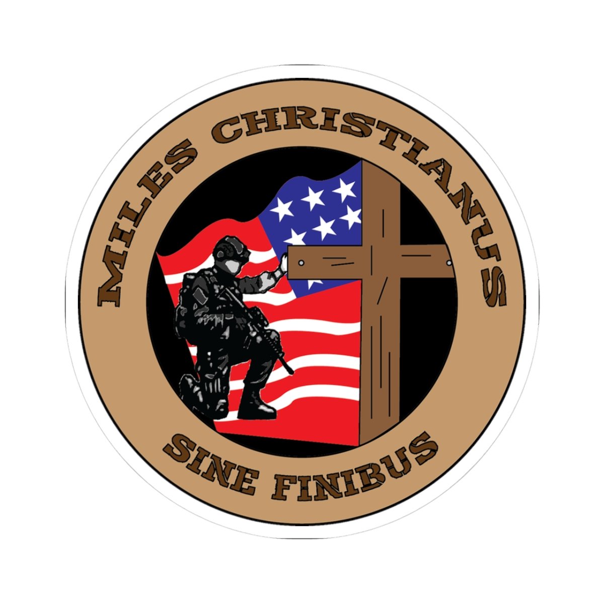 Miles Christianus - Sine Finibus V3 Die Cut Sticker Set - Image 7
