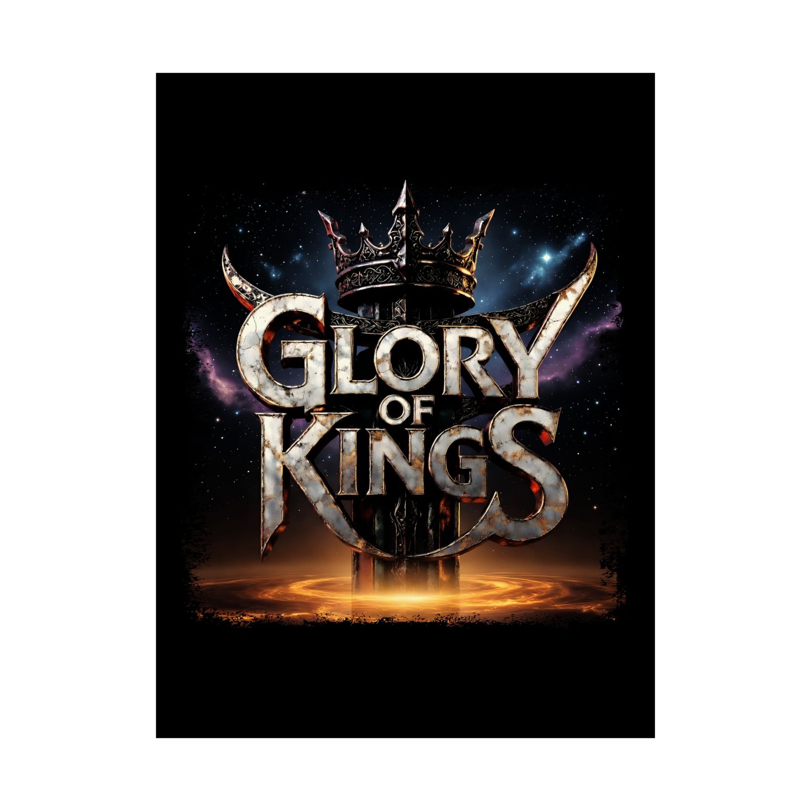 Glory Of Kings Logo V2 Poster Prints (210gsm)