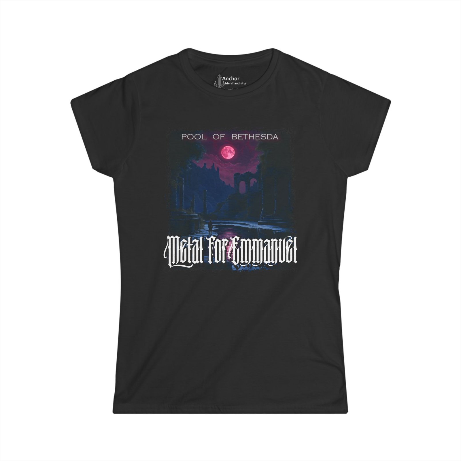 Metal For Emmanuel - Pool Of Bethesda Women's Short Sleeve T-shirt