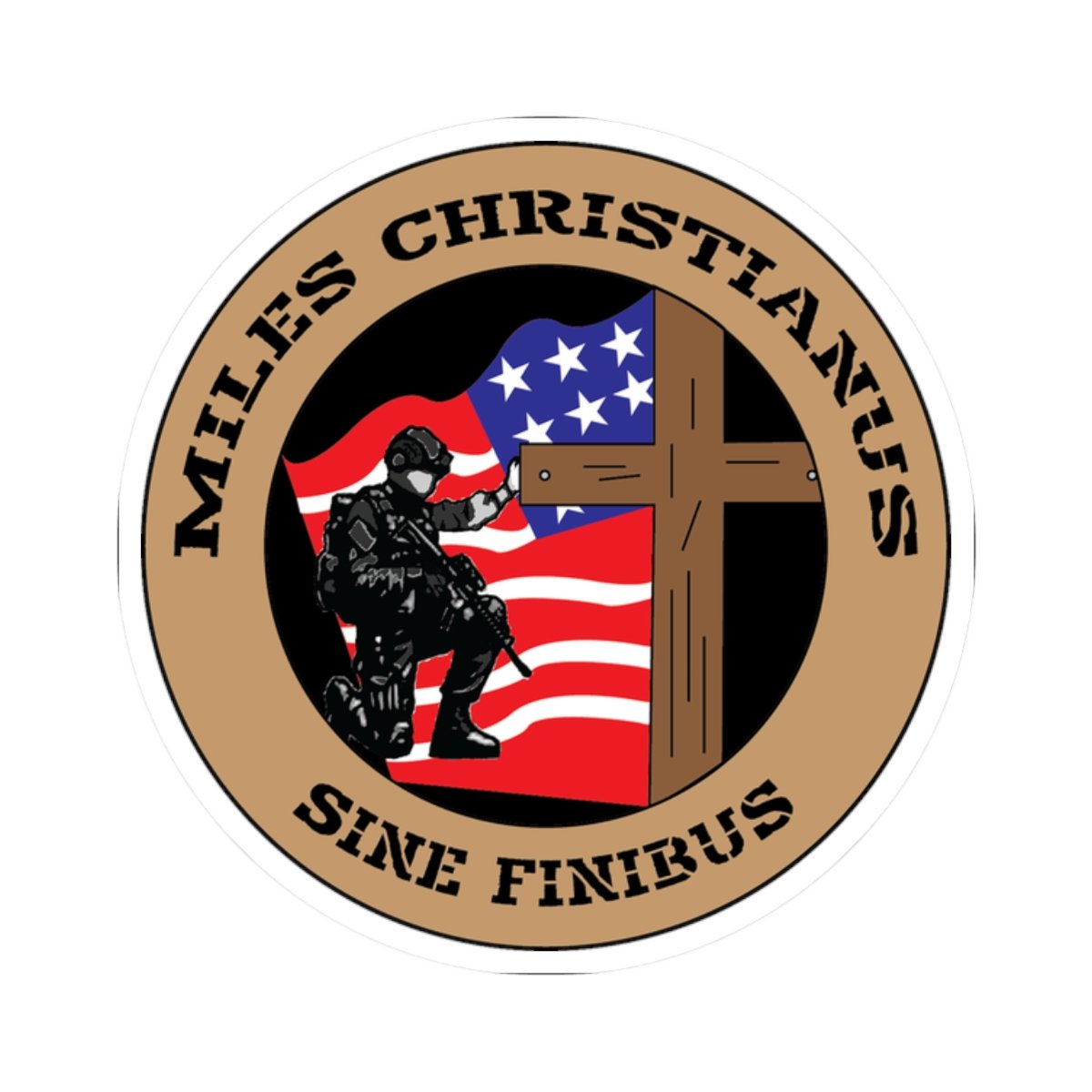 Miles Christianus - Sine Finibus V4 Die Cut Sticker Set - Image 4