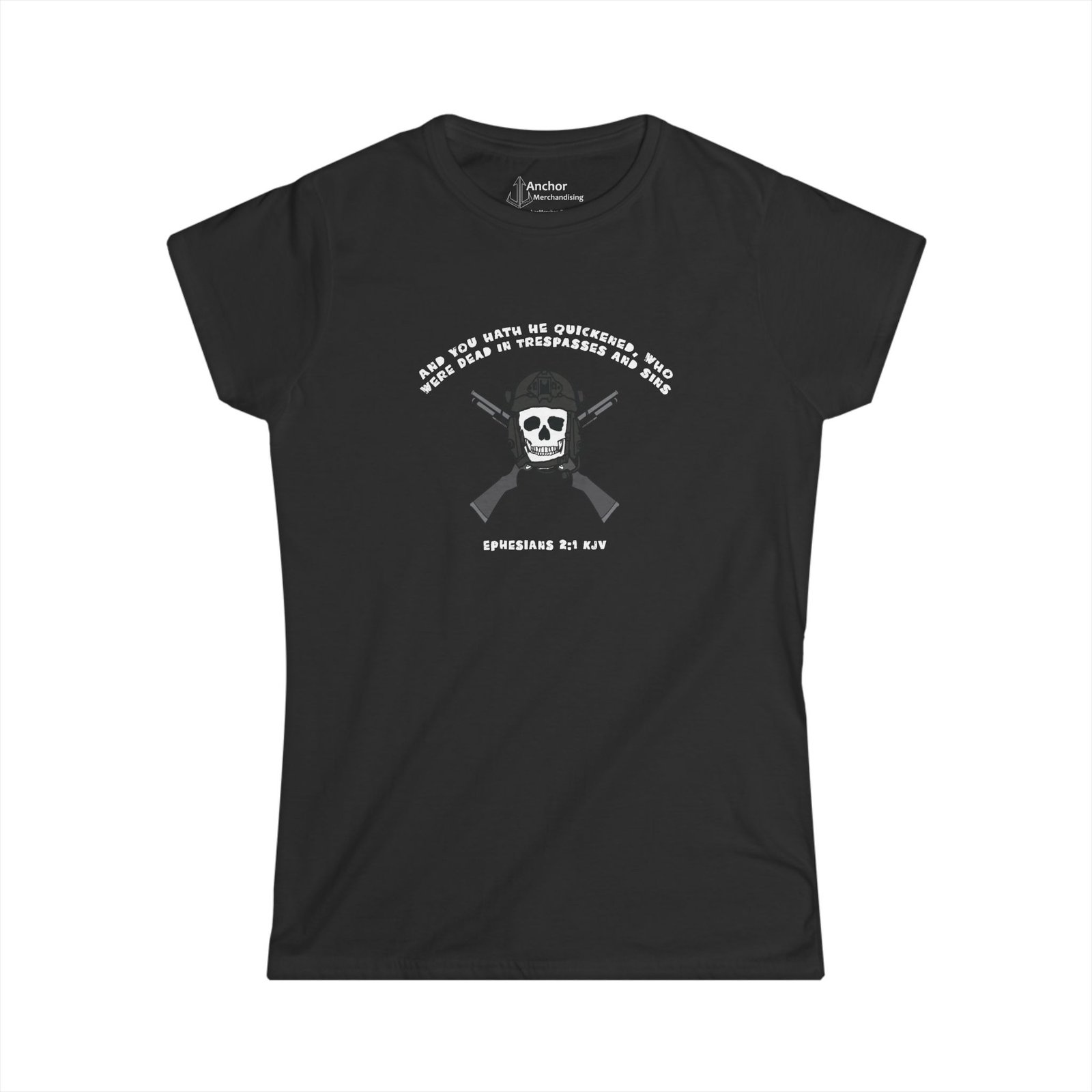Miles Christianus - And You Hath He Quickened Shotgun Women's Short Sleeve T-shirt