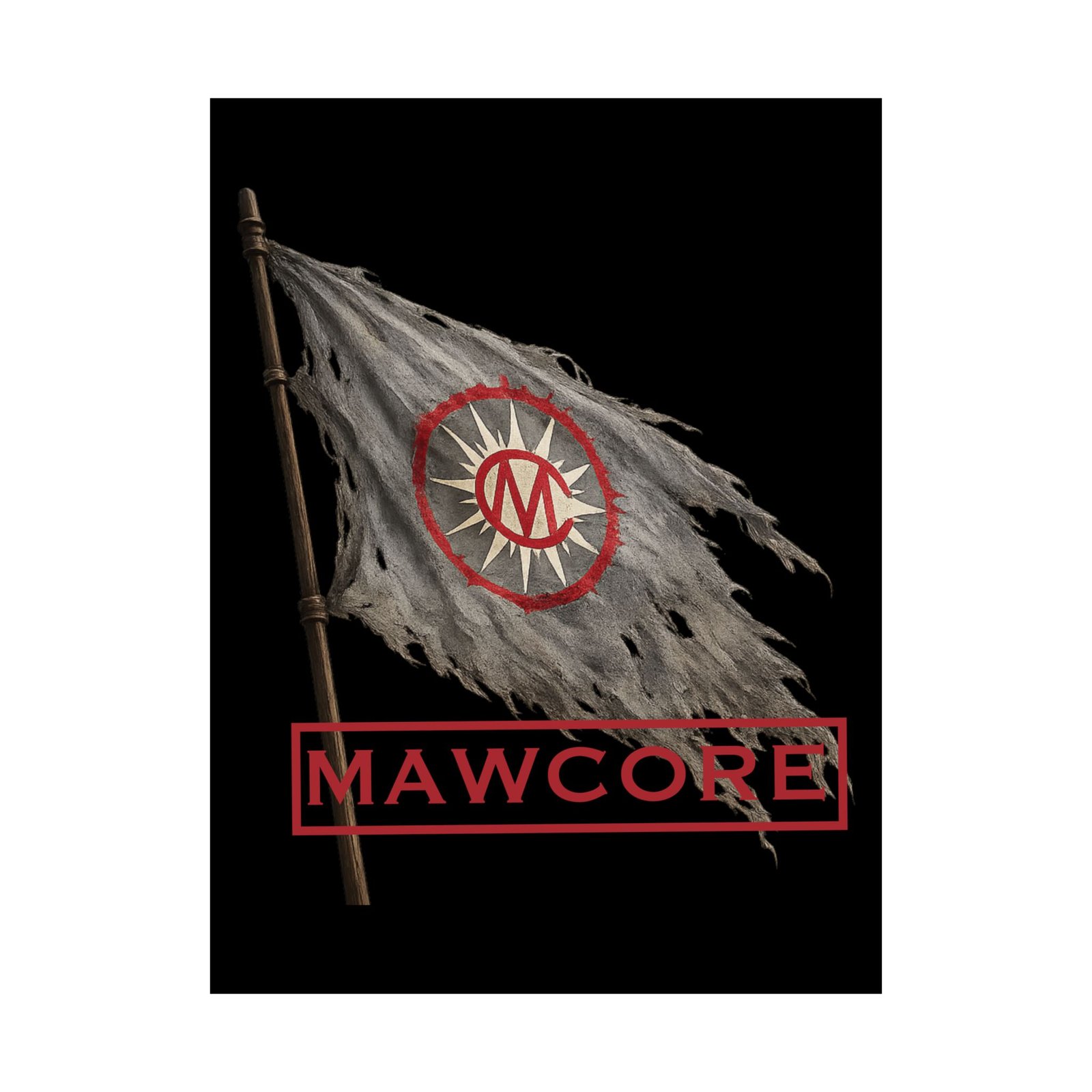 Mawcore - War Cry Flag Poster Prints (210gsm)