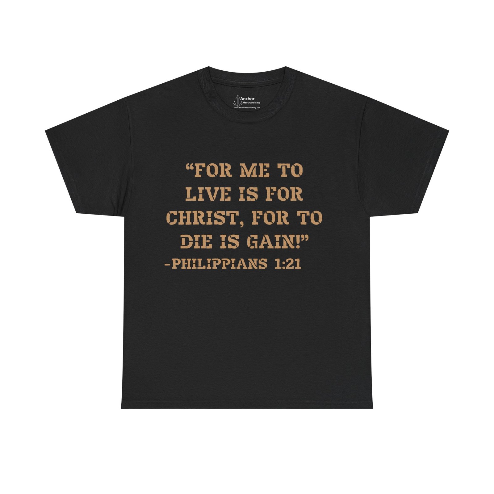 Miles Christianus - Sine Finibus Logo V2 Short Sleeve T-shirt (2-Sided)