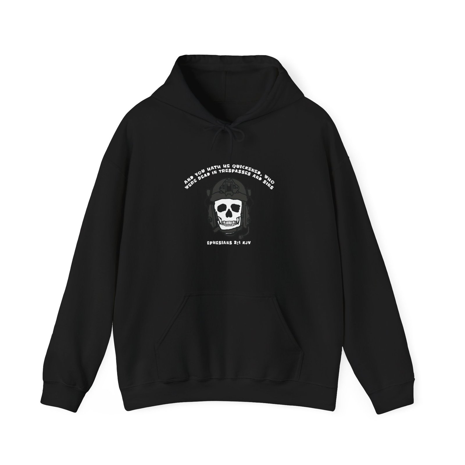 Miles Christianus - And You Hath He Quickened Pullover Hooded Sweatshirt