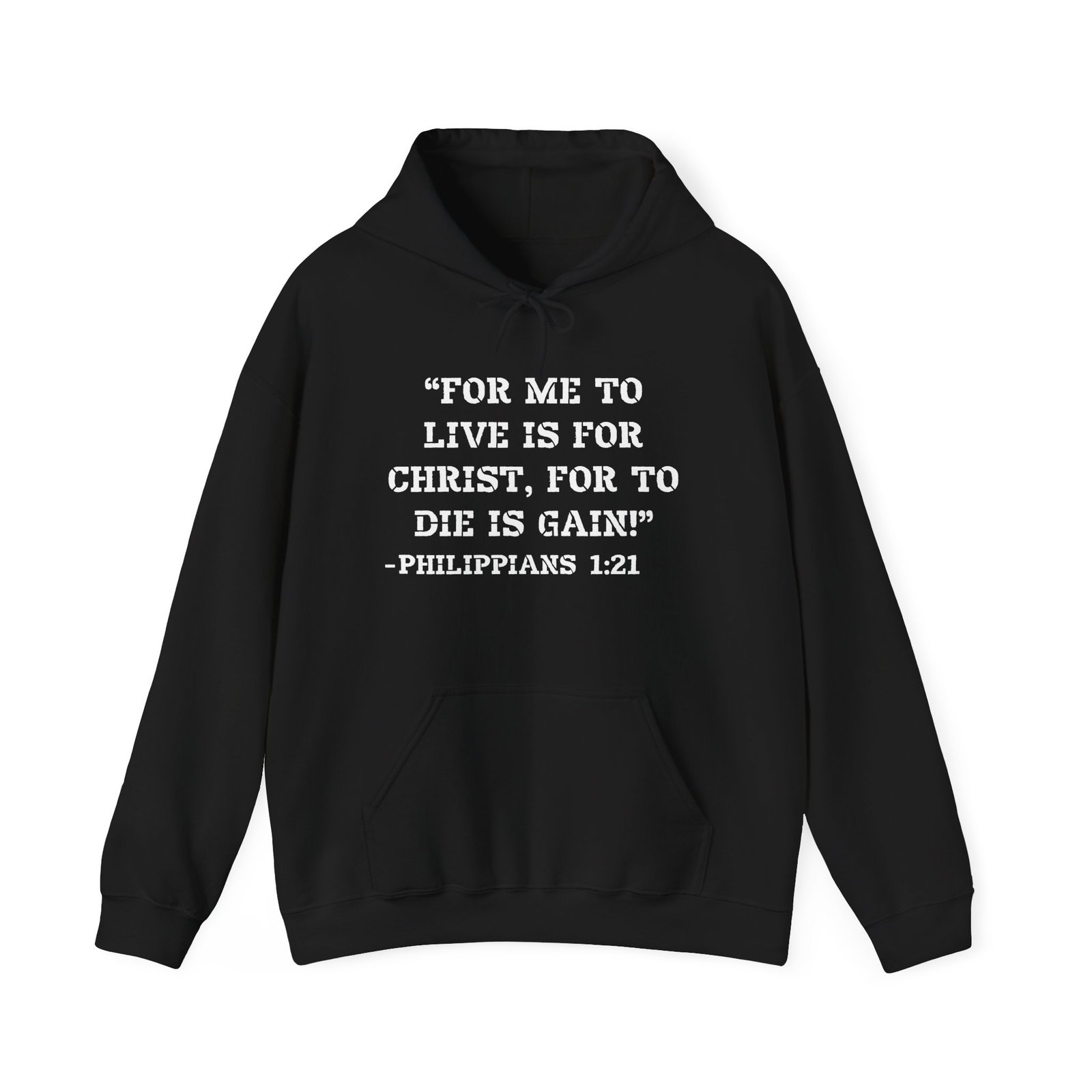 Miles Christianus - Sine Finibus Pullover Hooded Sweatshirt (2-Sided)