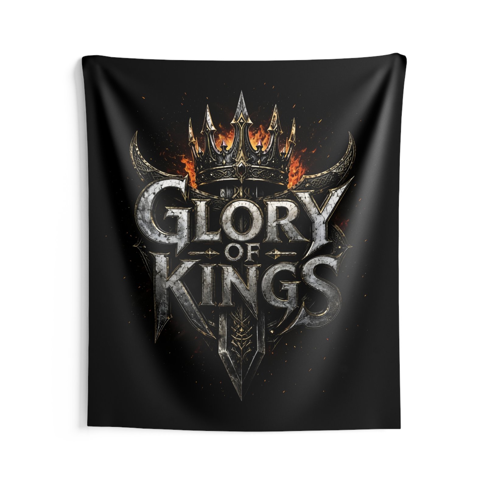 Glory Of Kings Logo Indoor Wall Tapestries