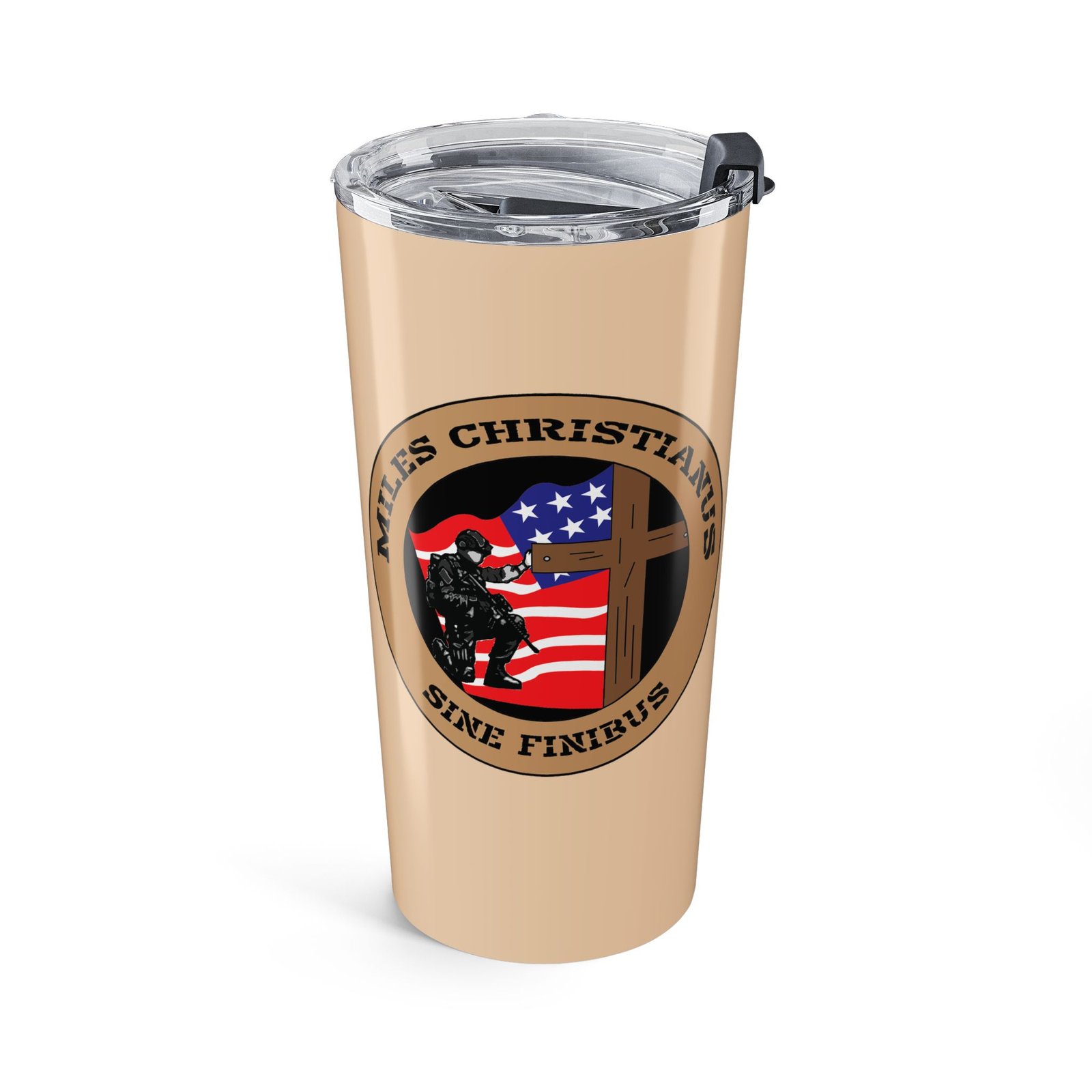 Miles Christianus - Sine Finibus V3 20oz Stainless Steel Tumbler