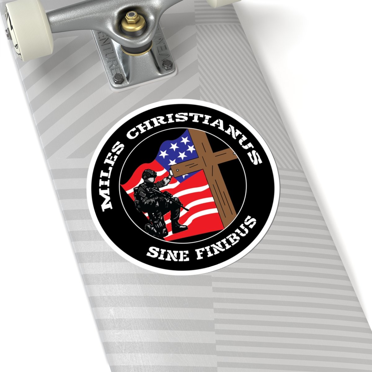 Miles Christianus - Sine Finibus Die Cut Sticker Set