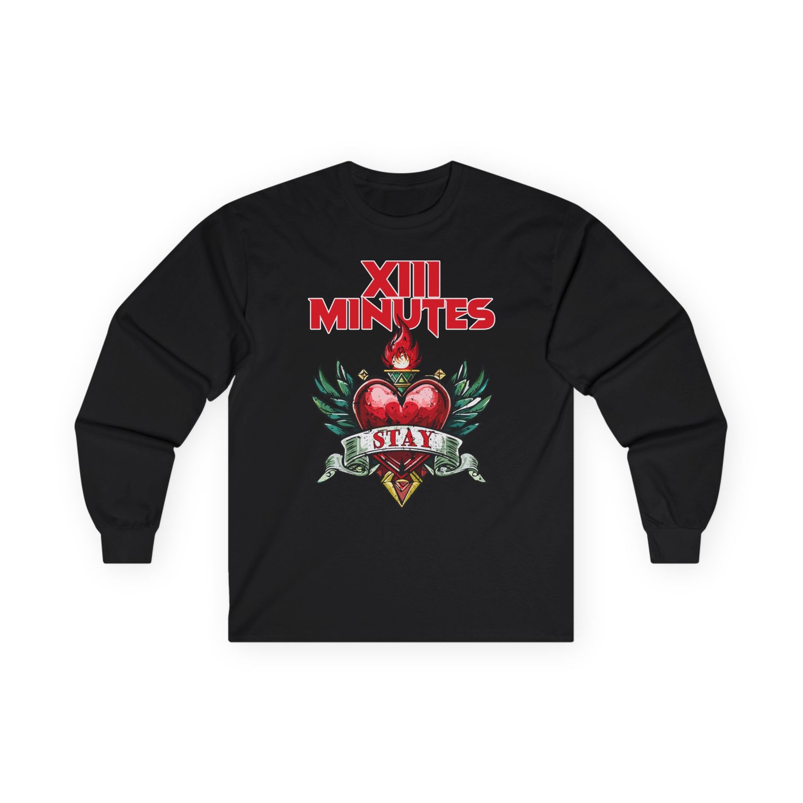 XIII Minutes - Stay Heart Long Sleeve Tshirt