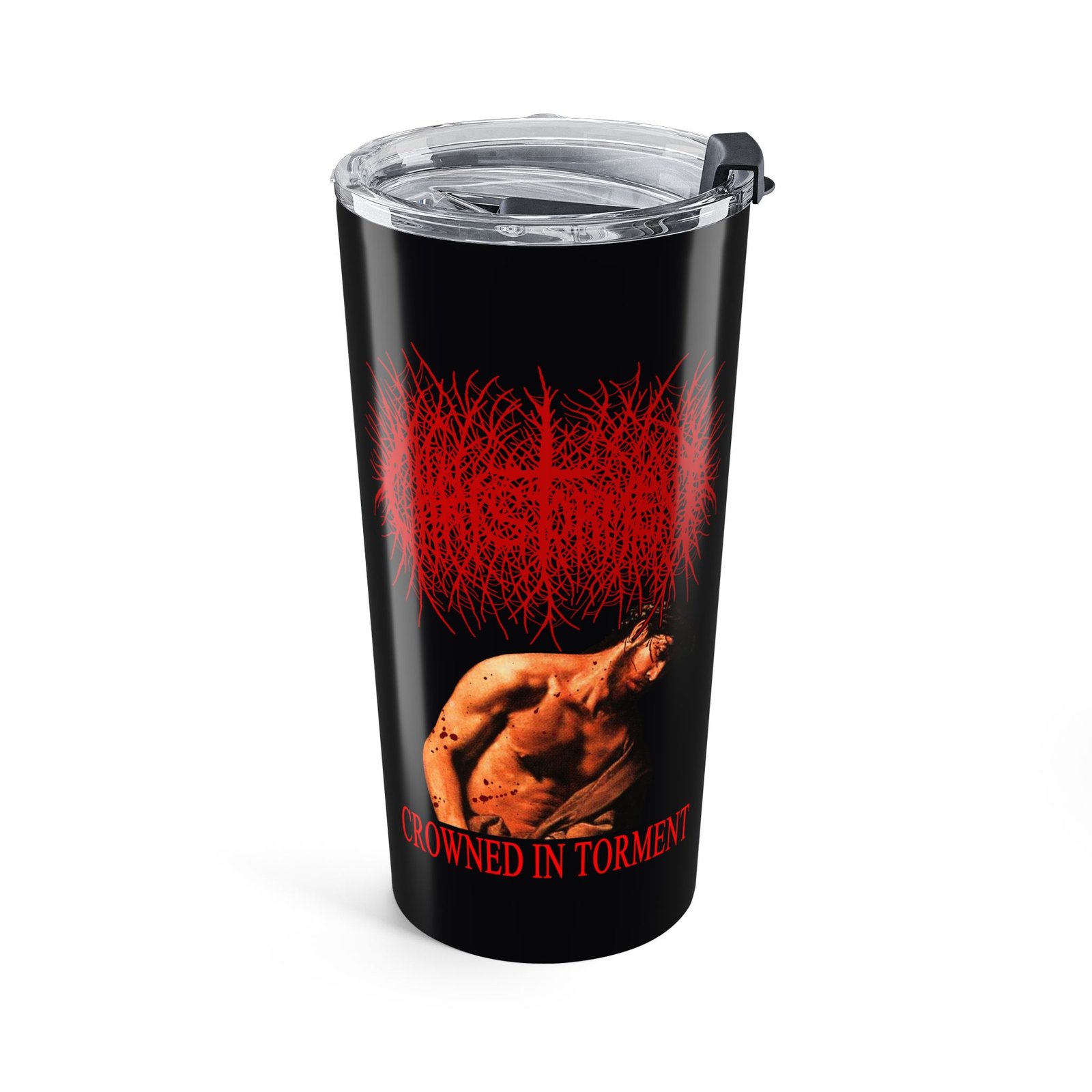 Christorment - Crowned In Torment 20oz Stainless Steel Tumbler