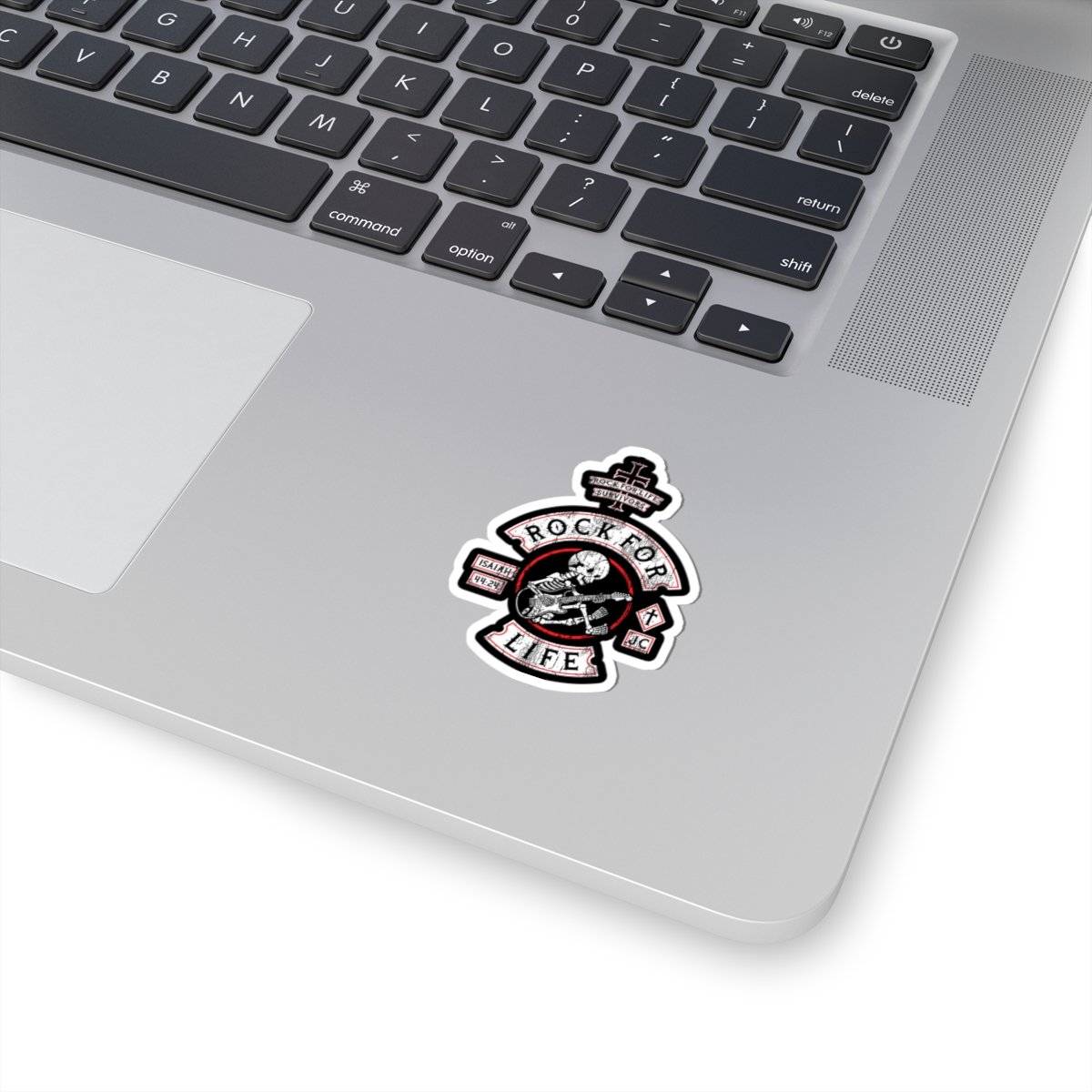 Rock For Life Biker Logo Die Cut Sticker Set - Image 5