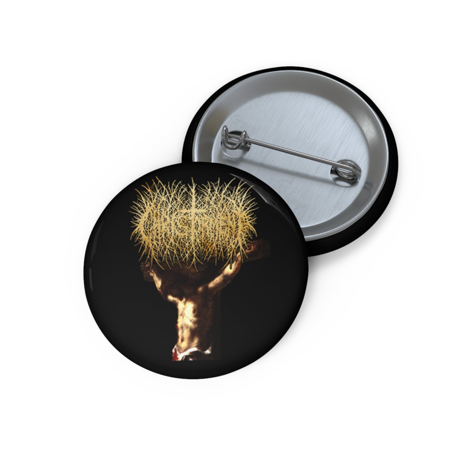 Christorment Pin Buttons