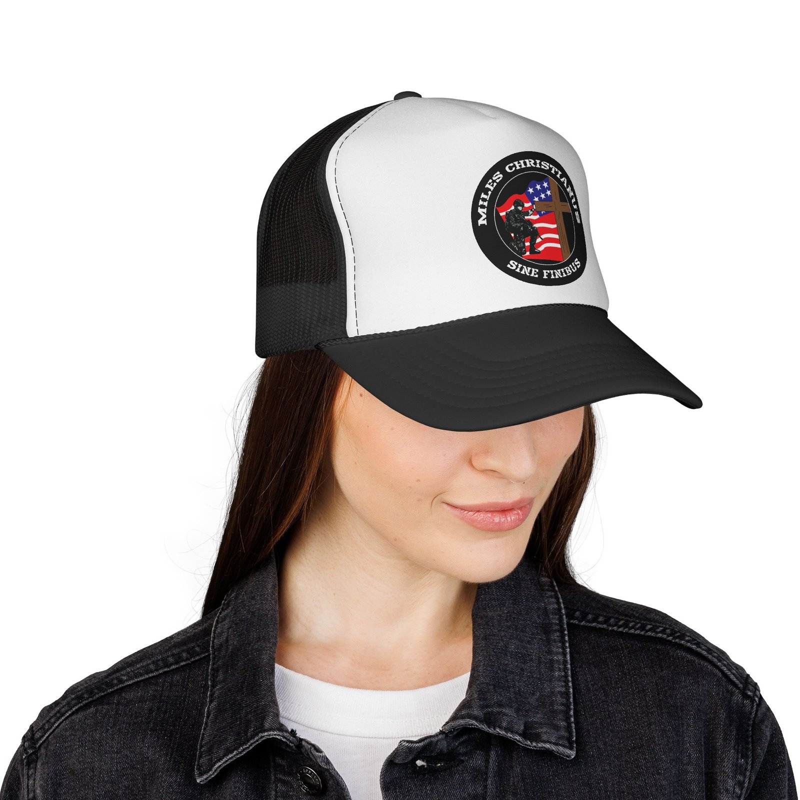 Miles Christianus - Sine Finibus Printed Trucker Caps - Image 4