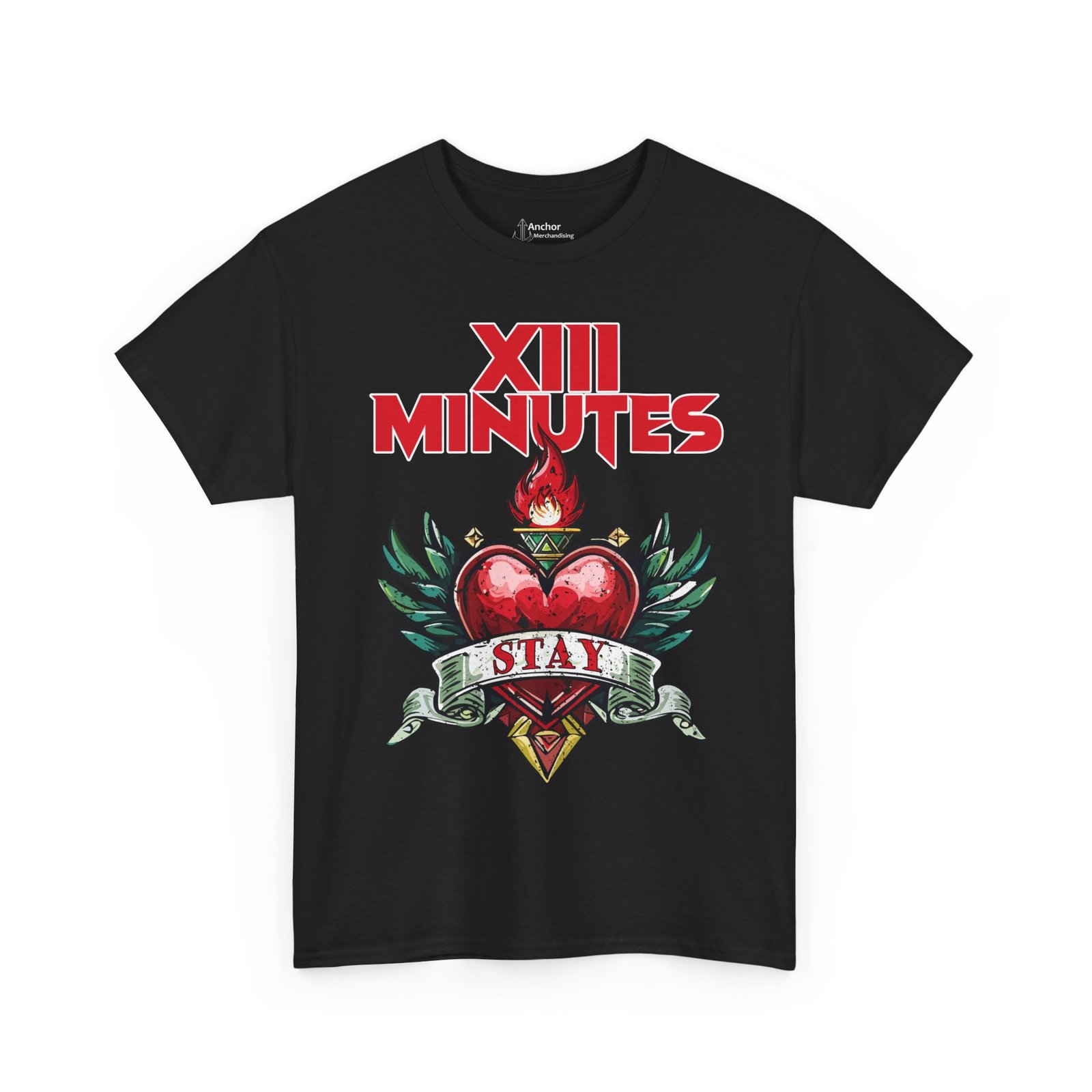 XIII Minutes - Stay Heart Short Sleeve T-shirt