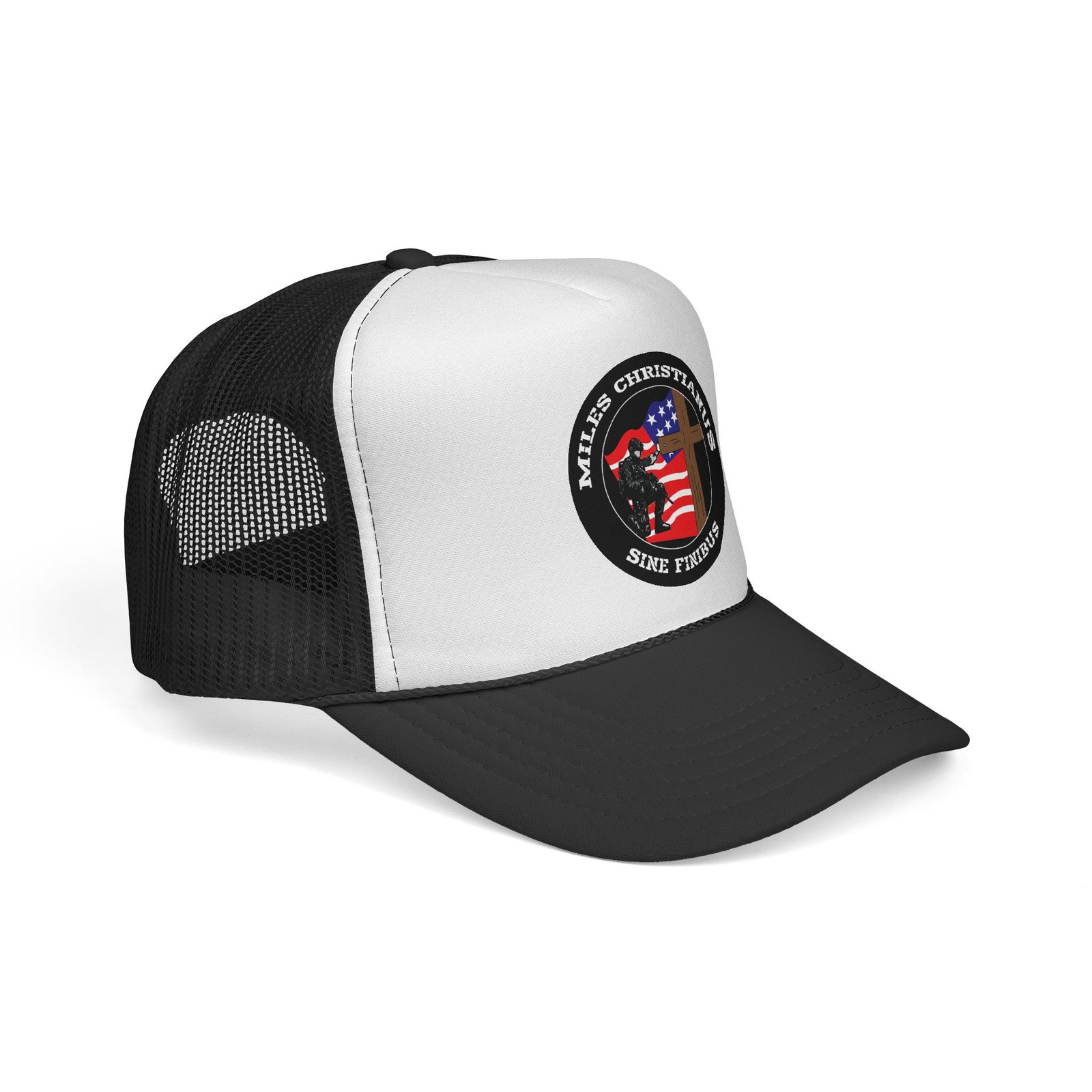 Miles Christianus - Sine Finibus Printed Trucker Caps - Image 2