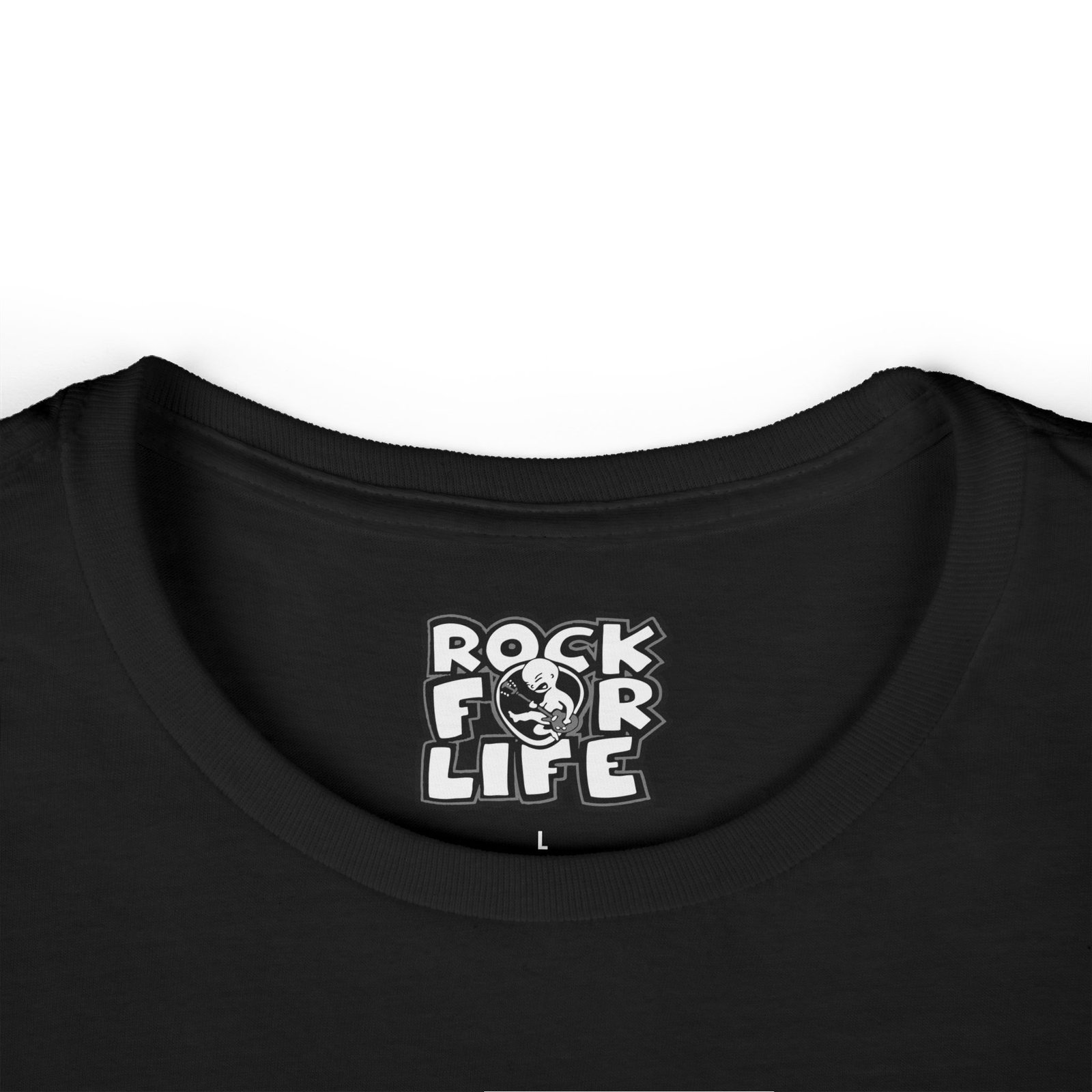Rock For Life Biker Logo Women's Short Sleeve T-shirt - Image 3