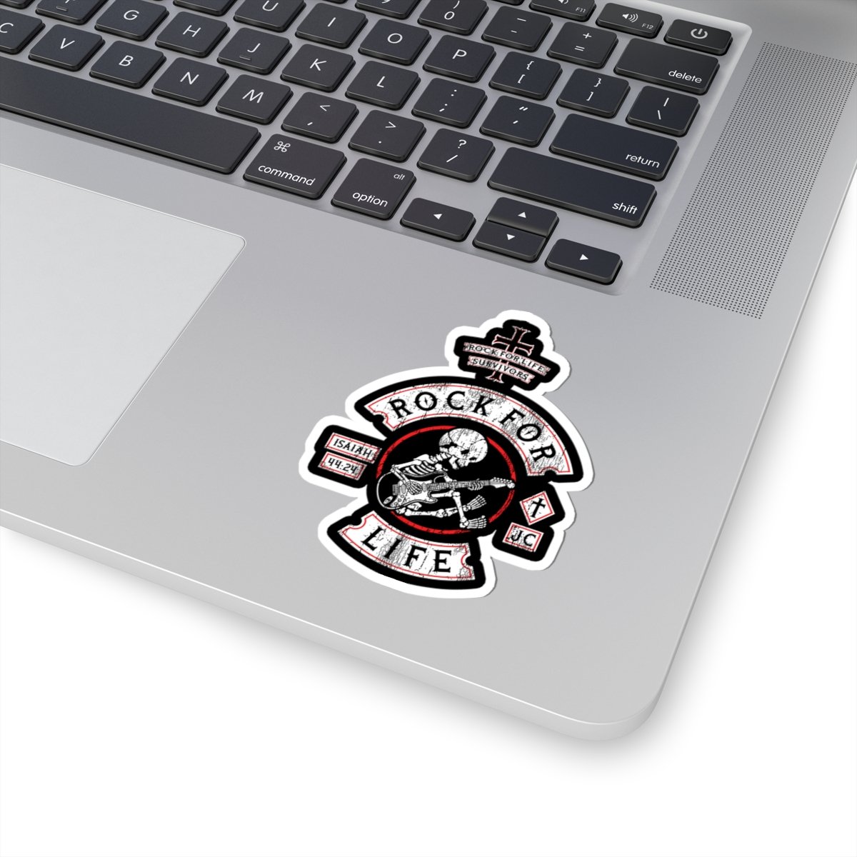 Rock For Life Biker Logo Die Cut Sticker Set - Image 8
