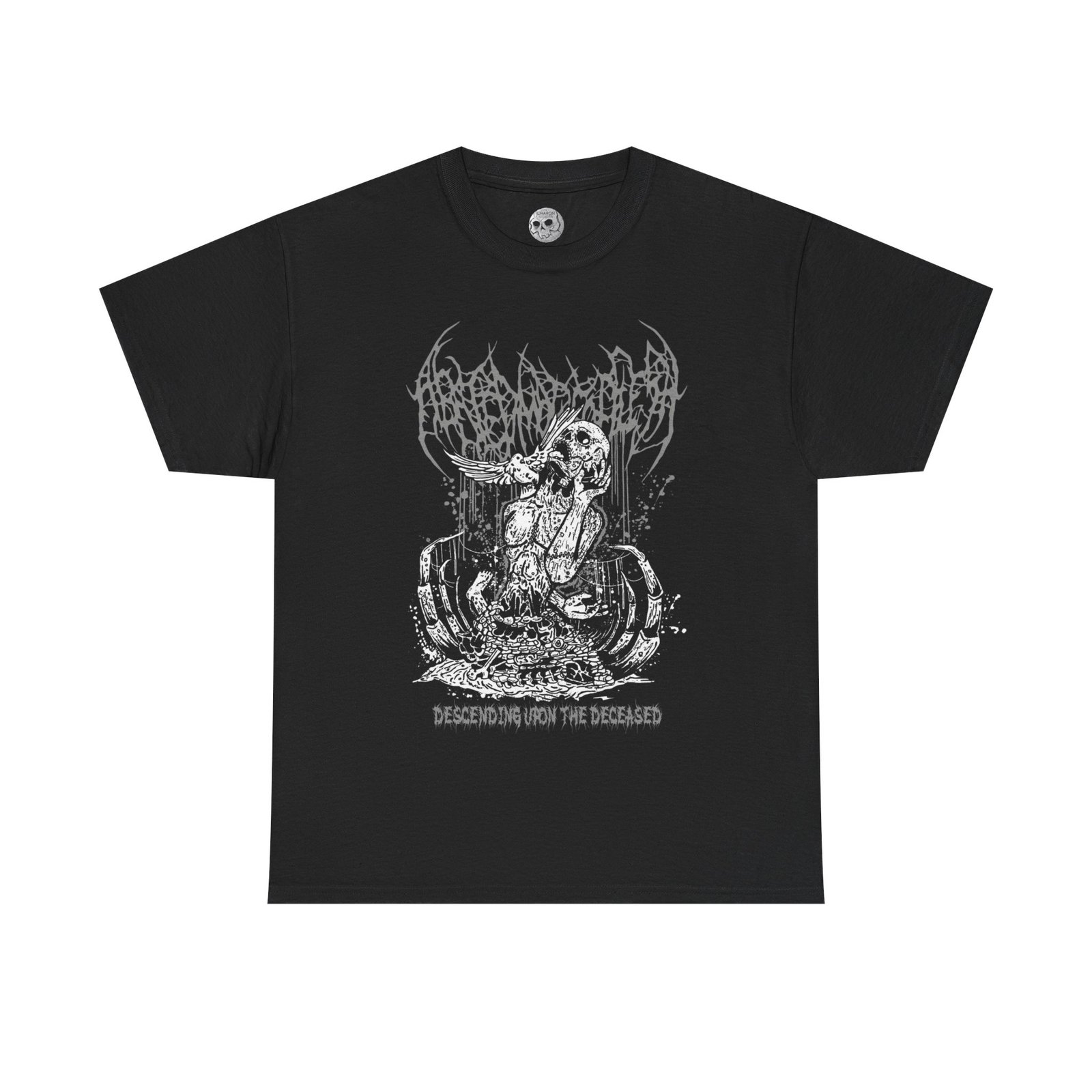 Abated Mass Of Flesh - Descending Upon The Deceased (The Charon Collective) Short Sleeve T-shirt