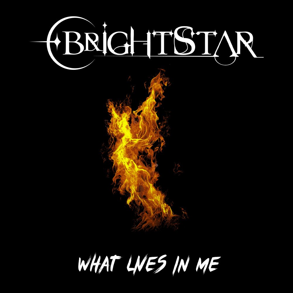 Brightstar - What Lives In Me - Black Denim Printed Patches (2 sizes)