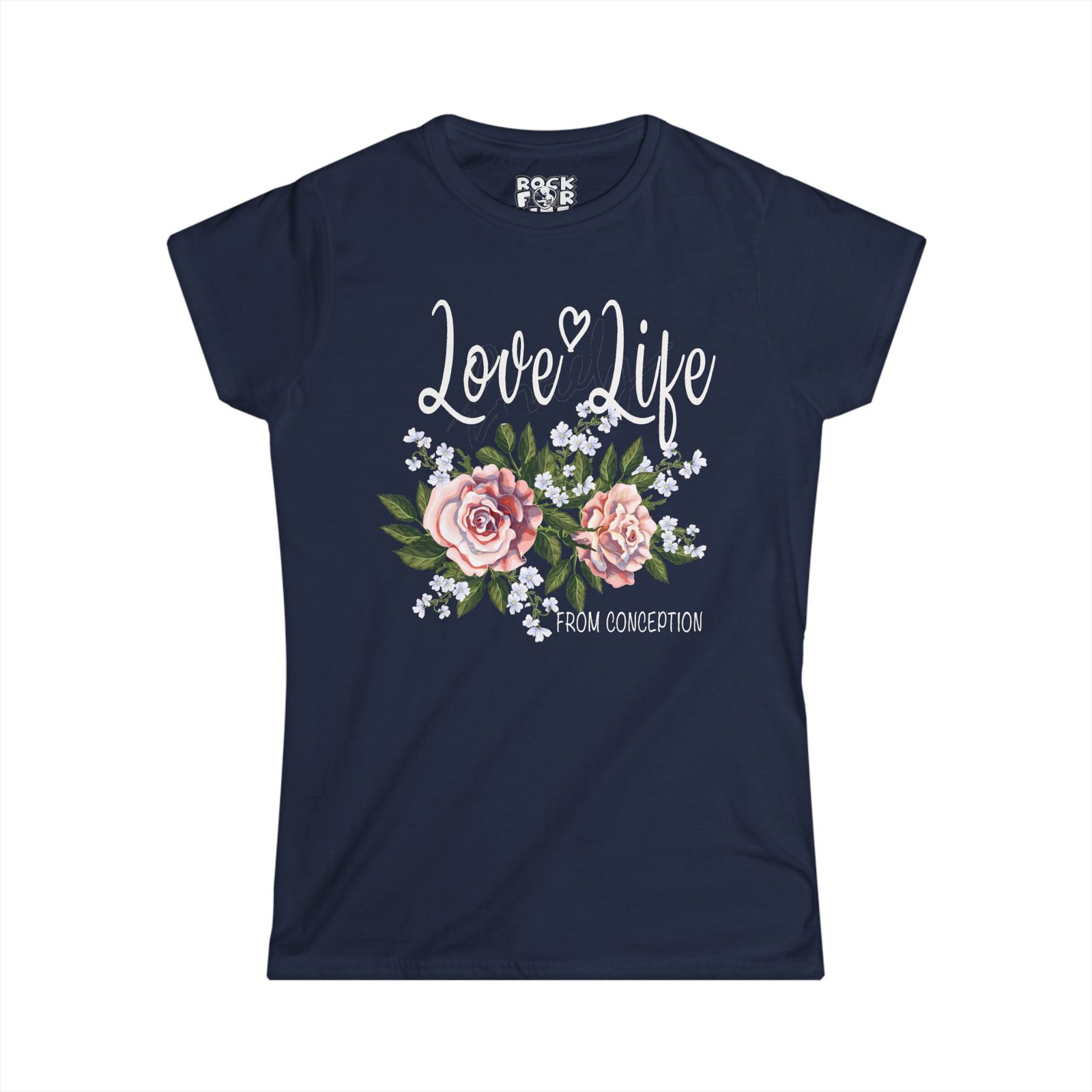 Rock For Life - Love Life Women's Short Sleeve Tshirt