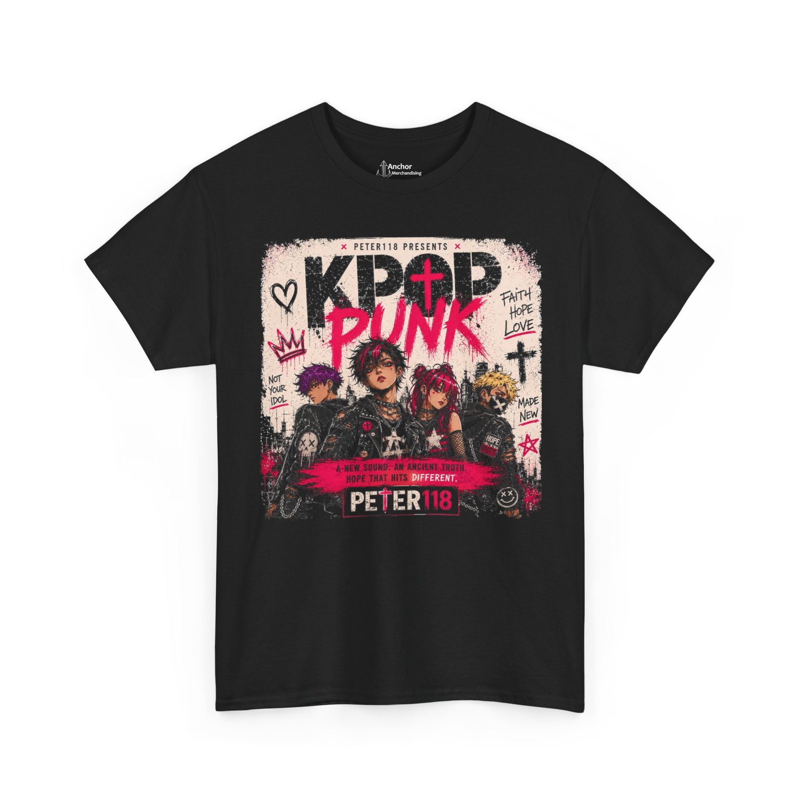 Peter118 - KPOP Punk Short Sleeve T-shirt
