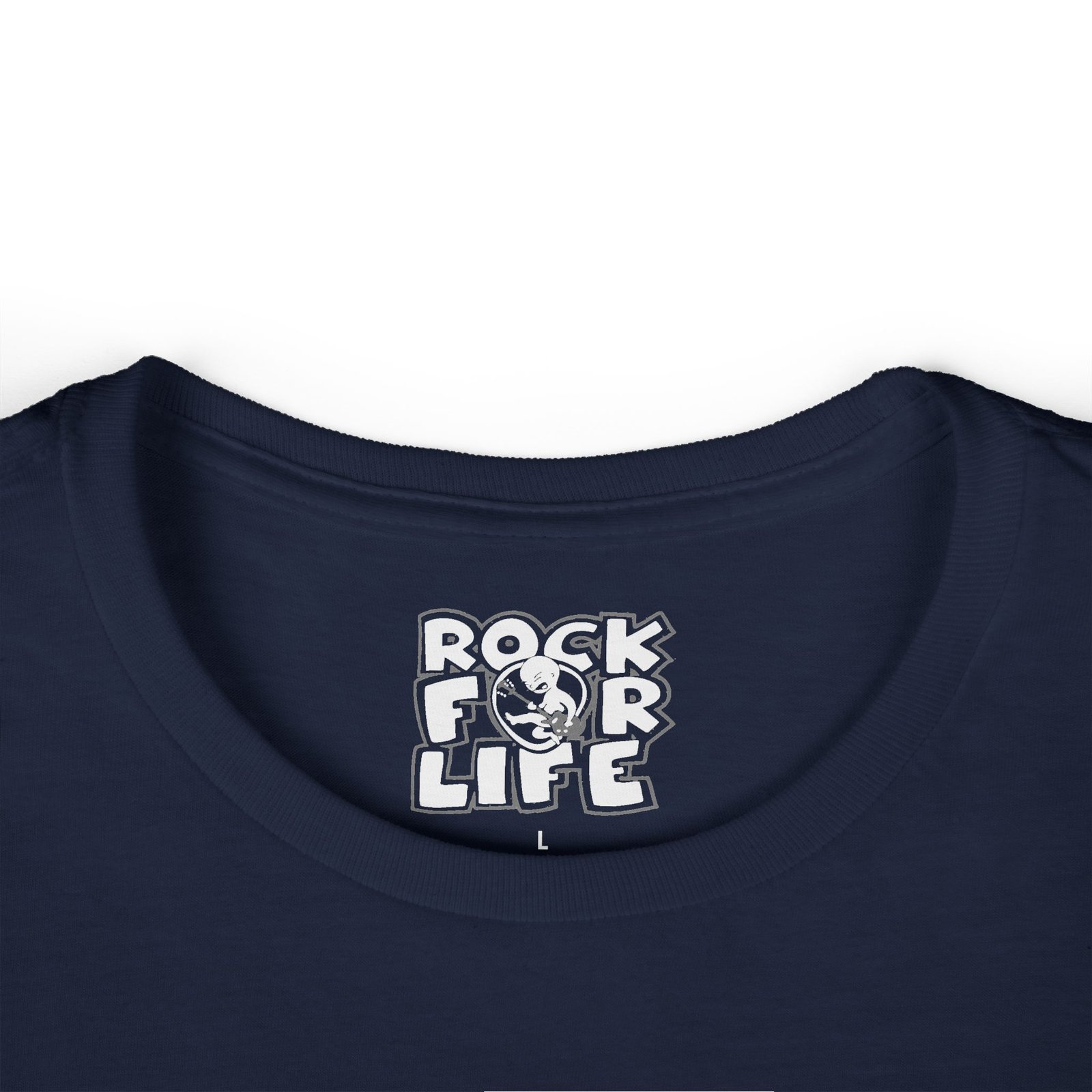 Rock For Life Logo Women's Short Sleeve Tshirt - Image 6