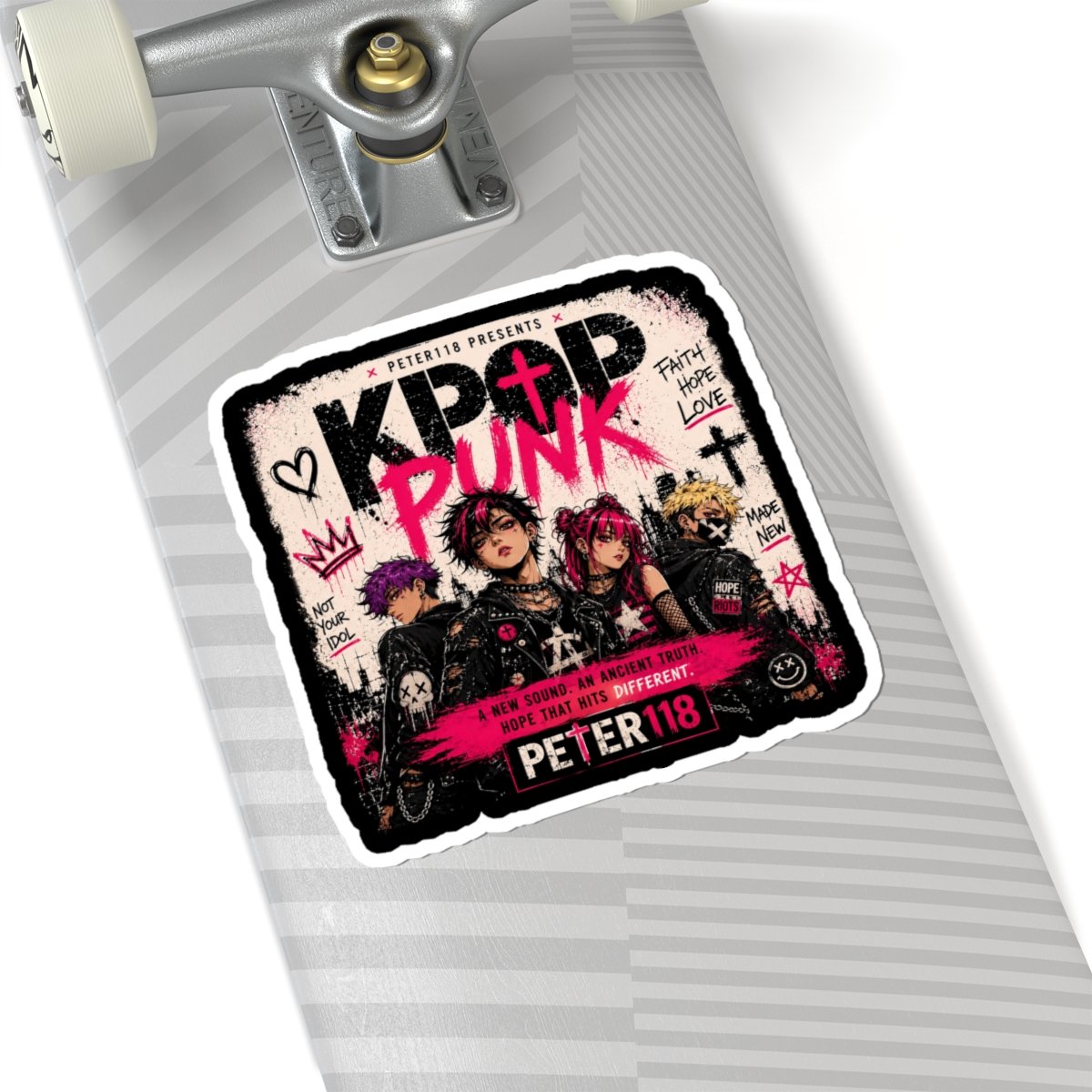 Peter118 - KPOP Punk Die Cut Sticker Set