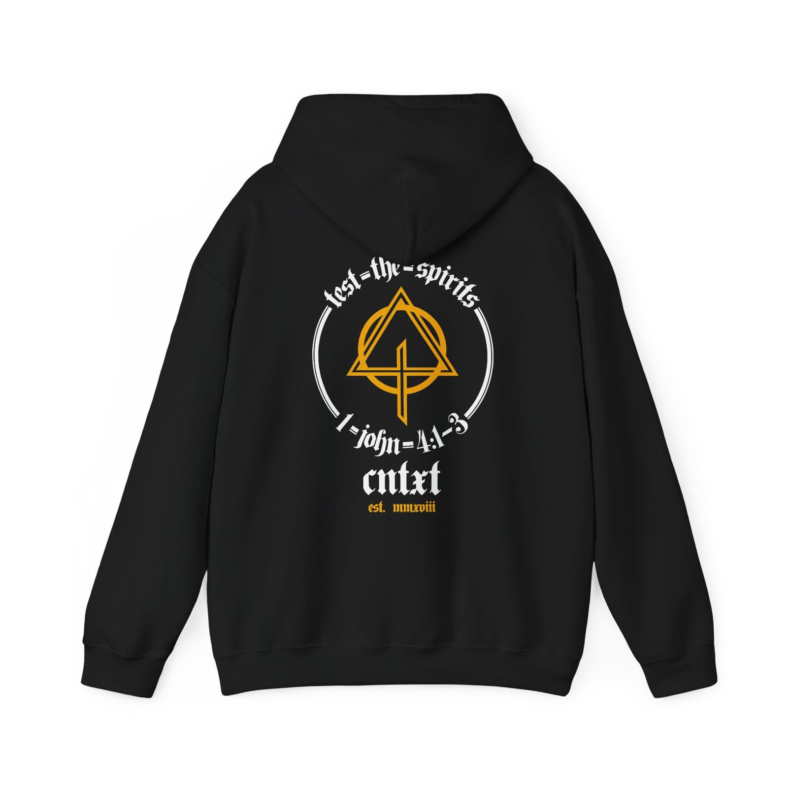 Context - Test The Spirits Pullover Hooded Sweatshirt (2-Sided)